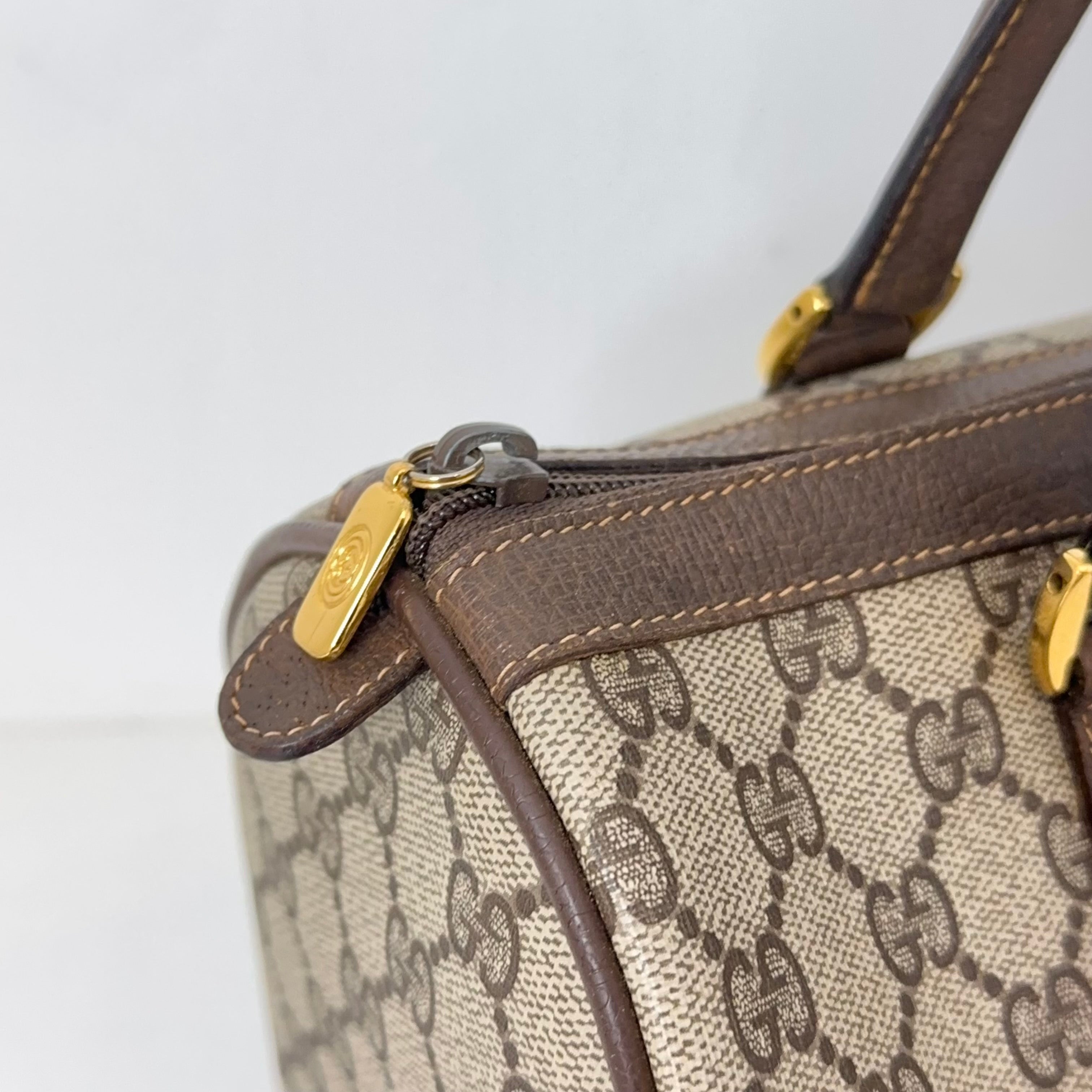 Vintage GG Supreme Boston Bag