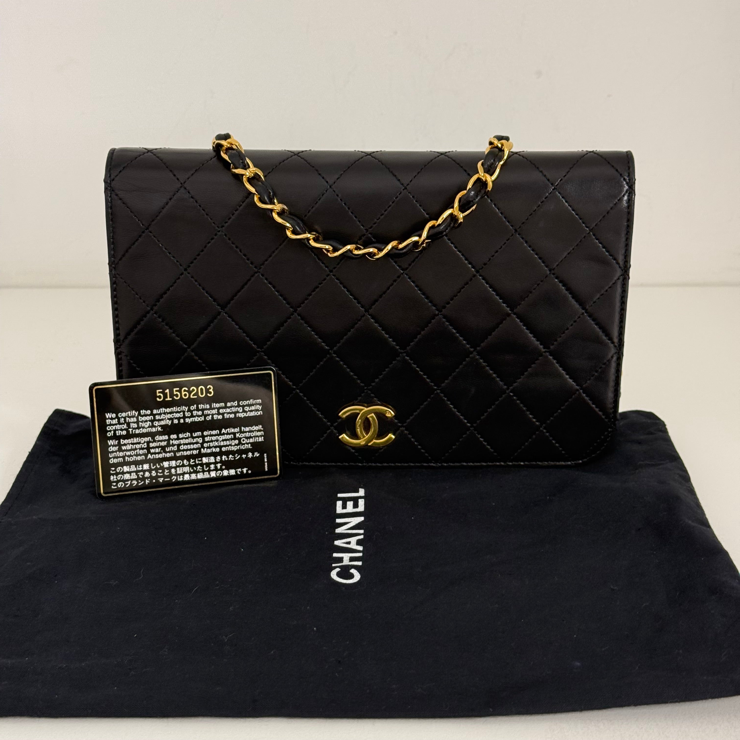 Quilted Single Flap