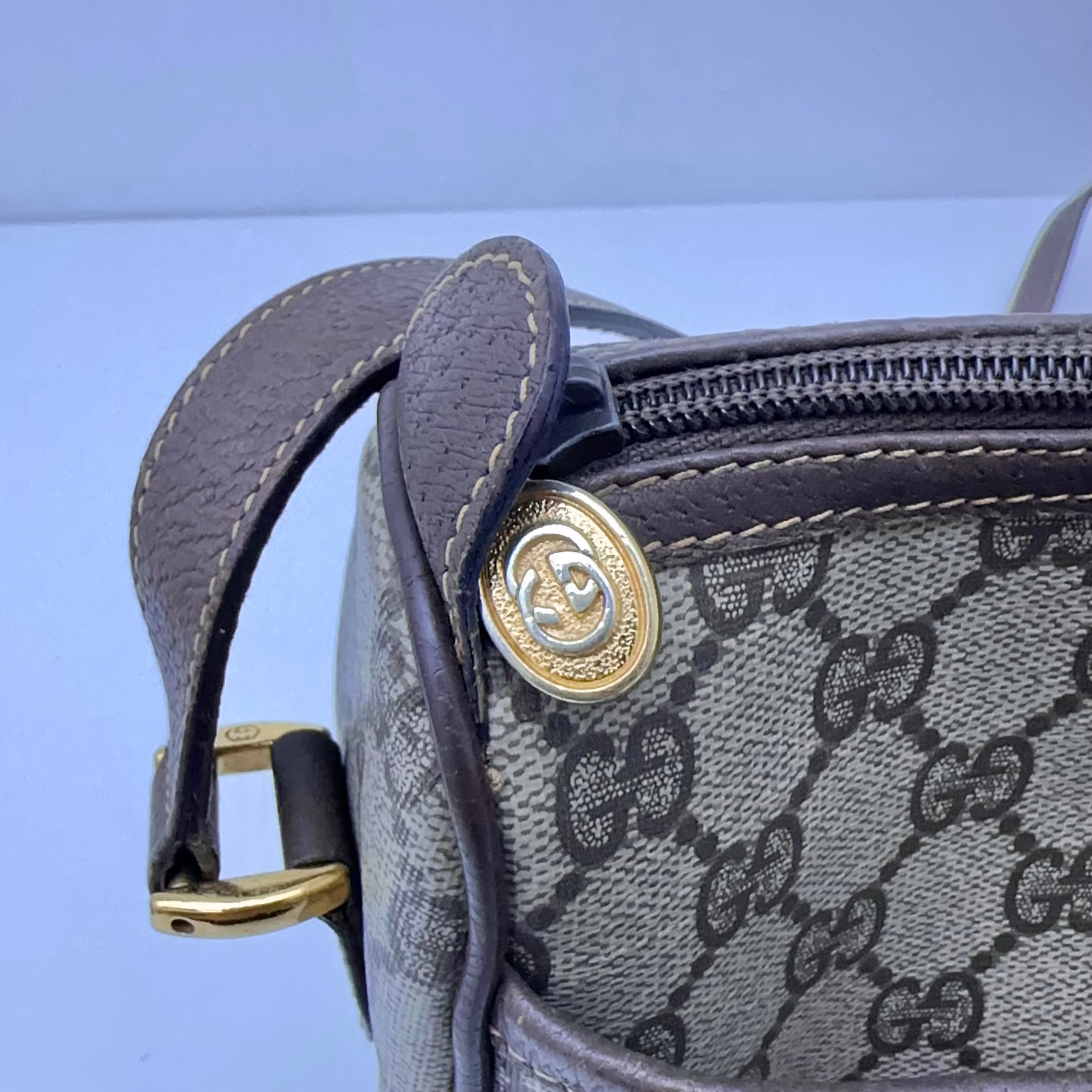 Gucci Vintage GG Web Crossbody