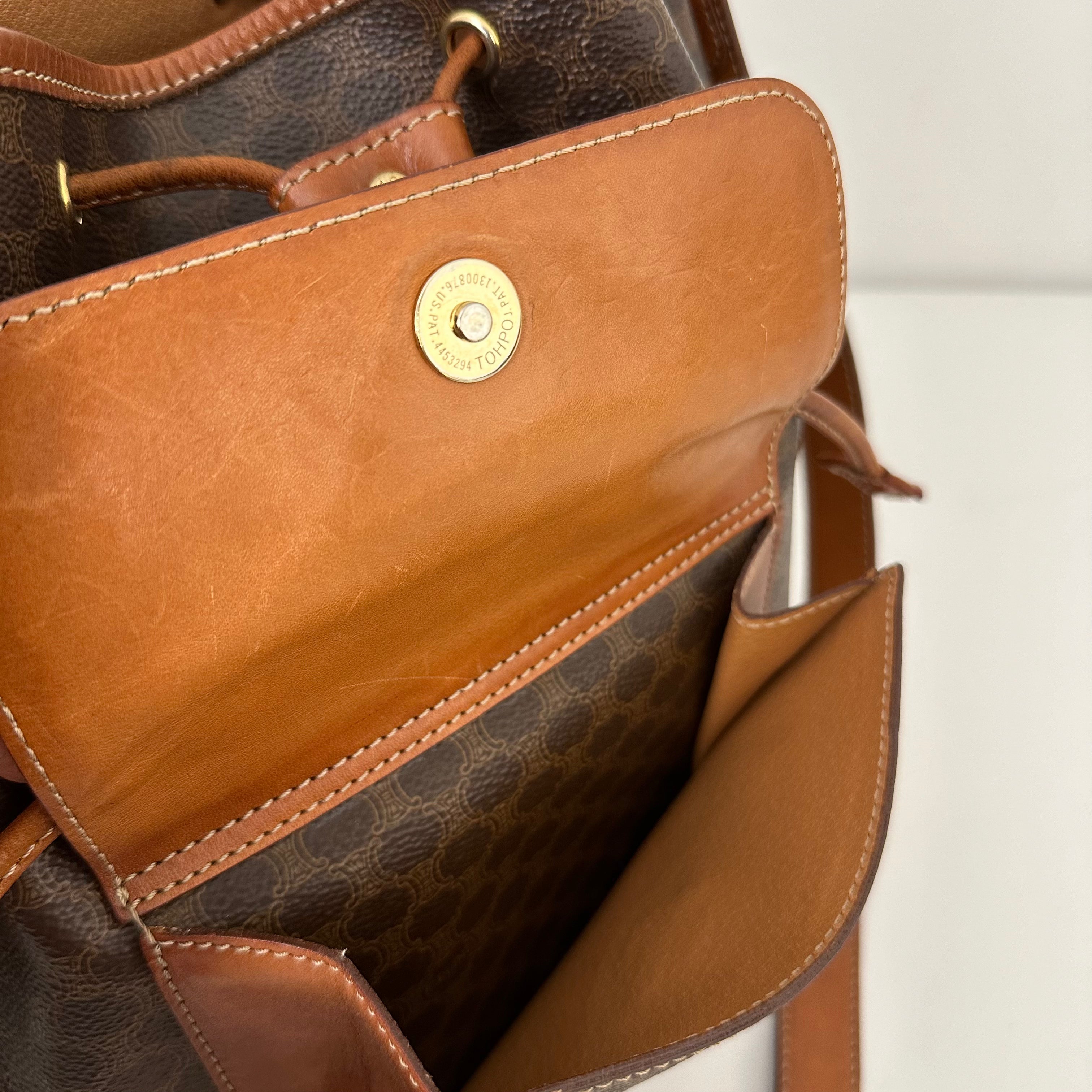 Vintage Macadam Bucket Bag