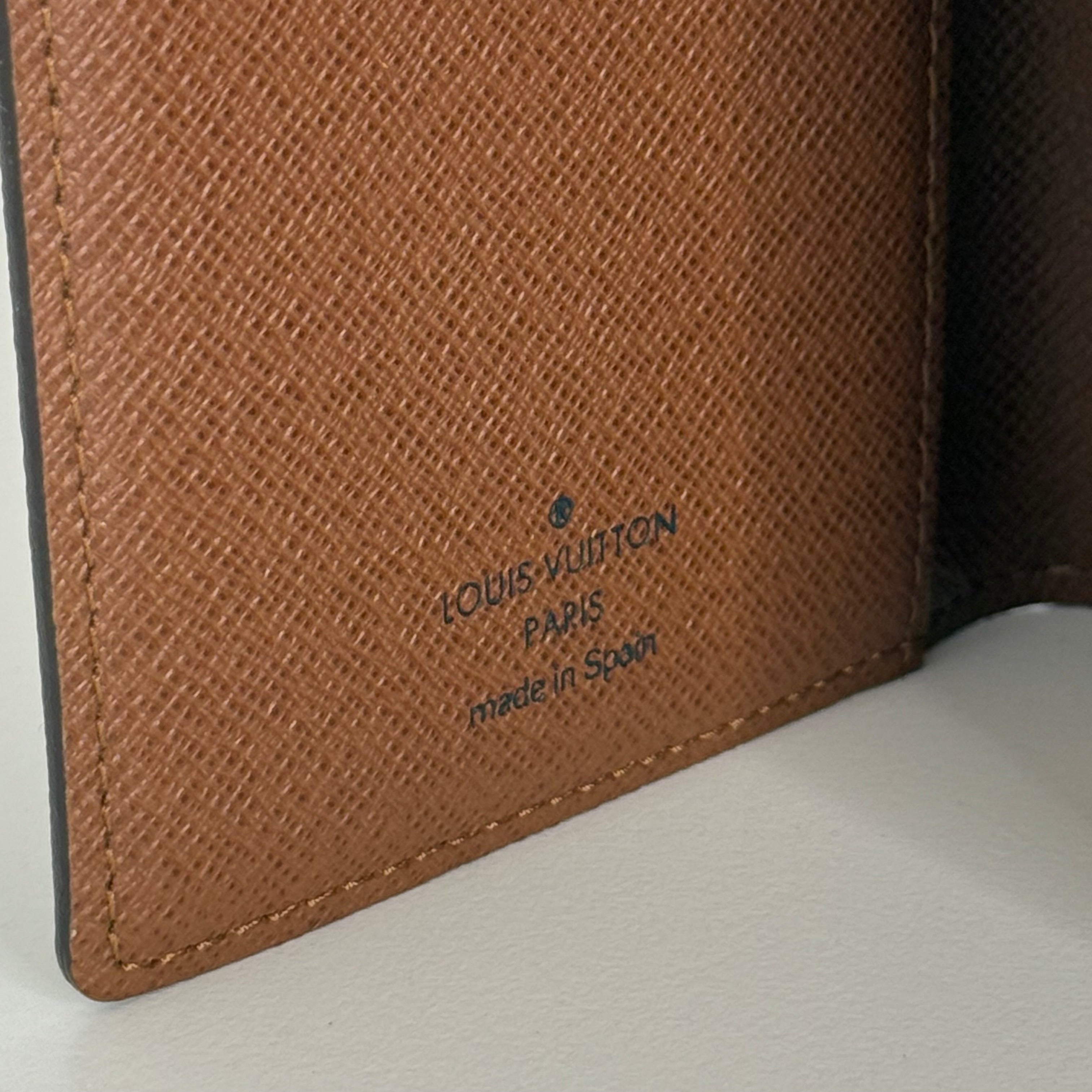 Monogram Flap Wallet