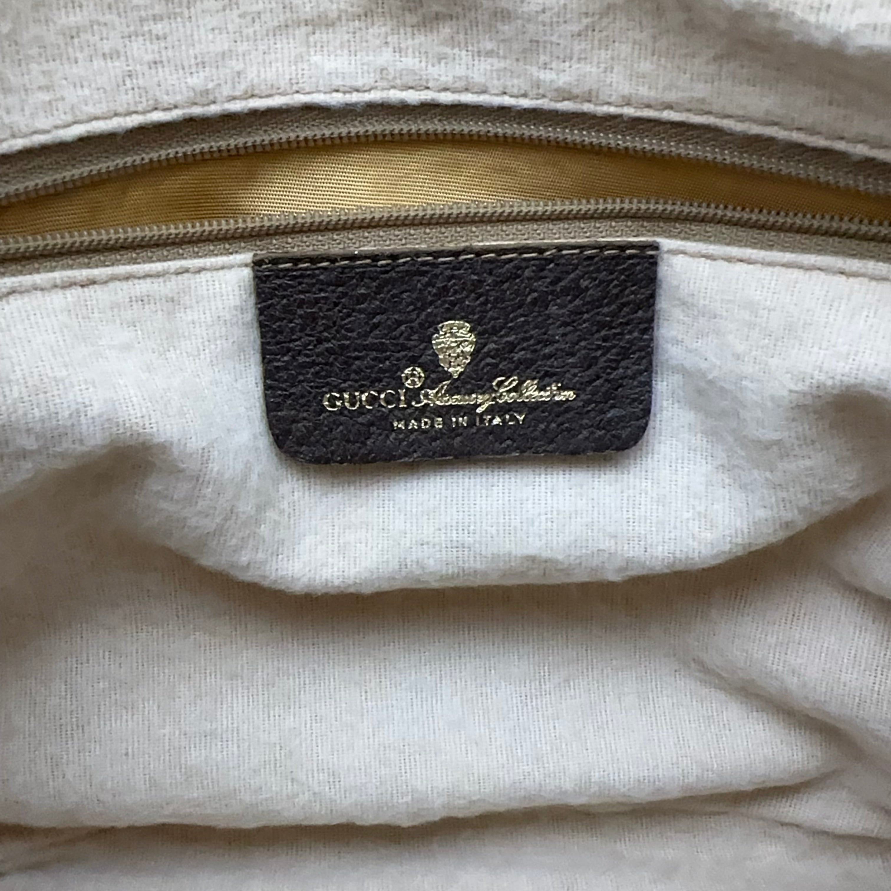 Gucci Vintage GG Web Crossbody