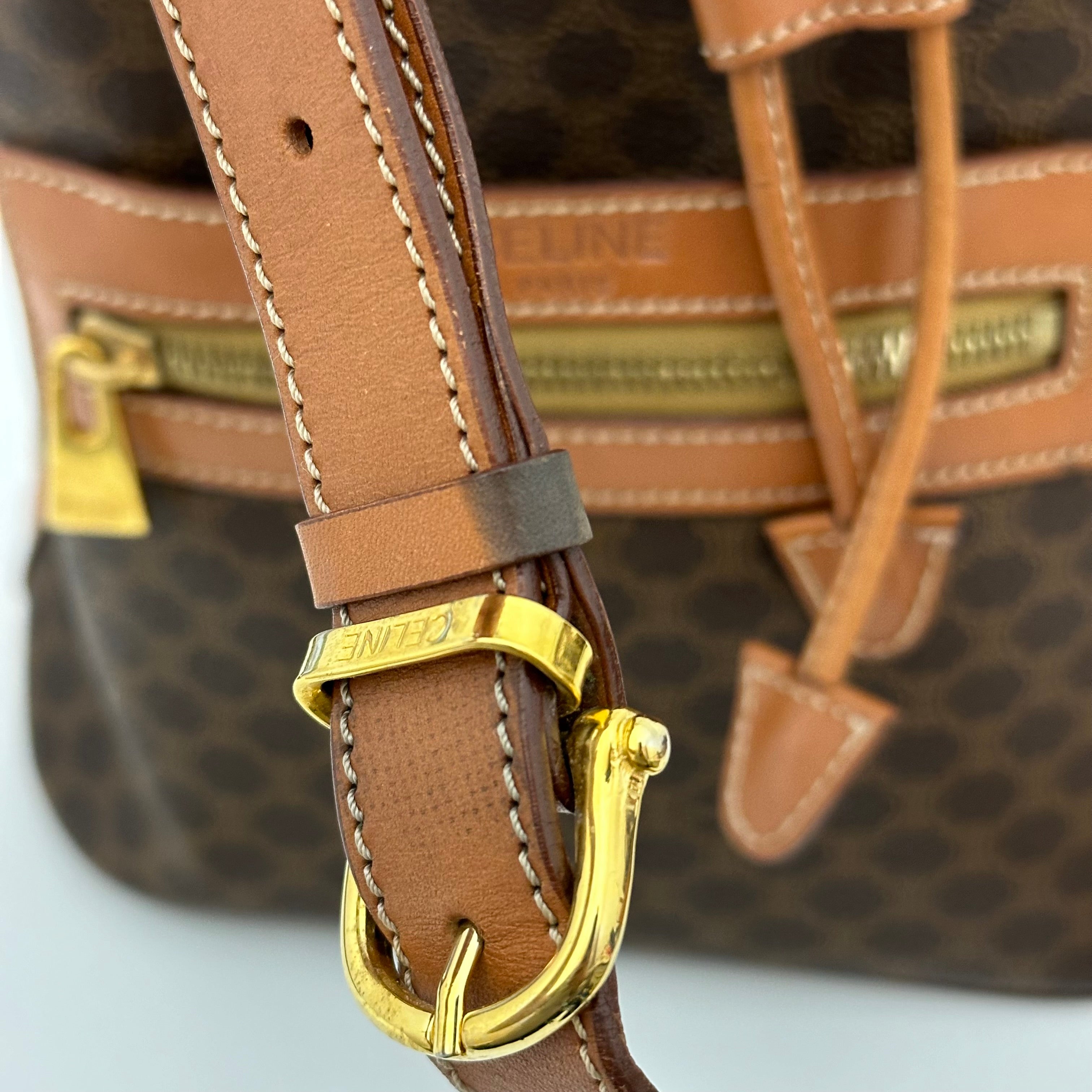 Vintage Macadam Bucket Bag