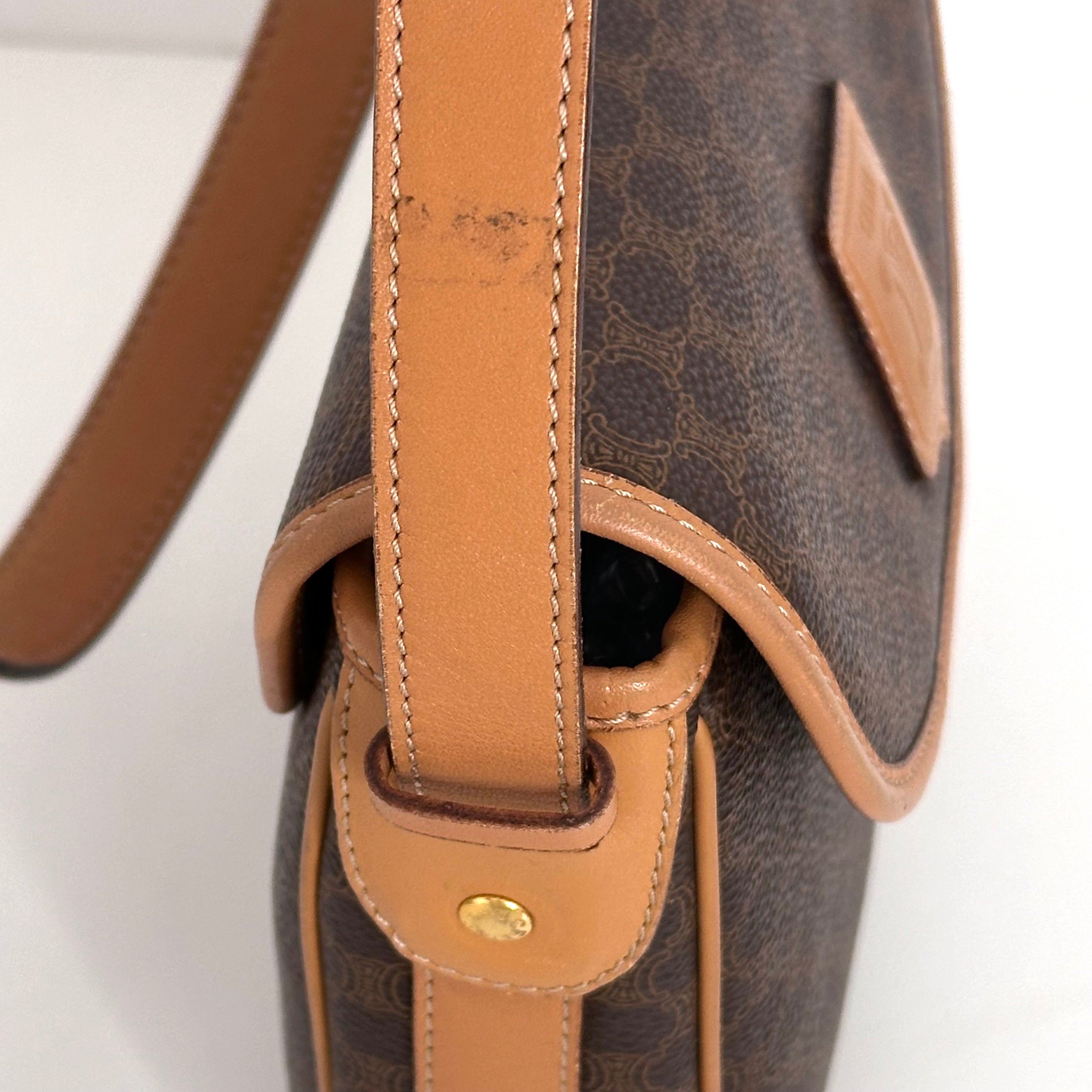 Brown Macadam Crossbody
