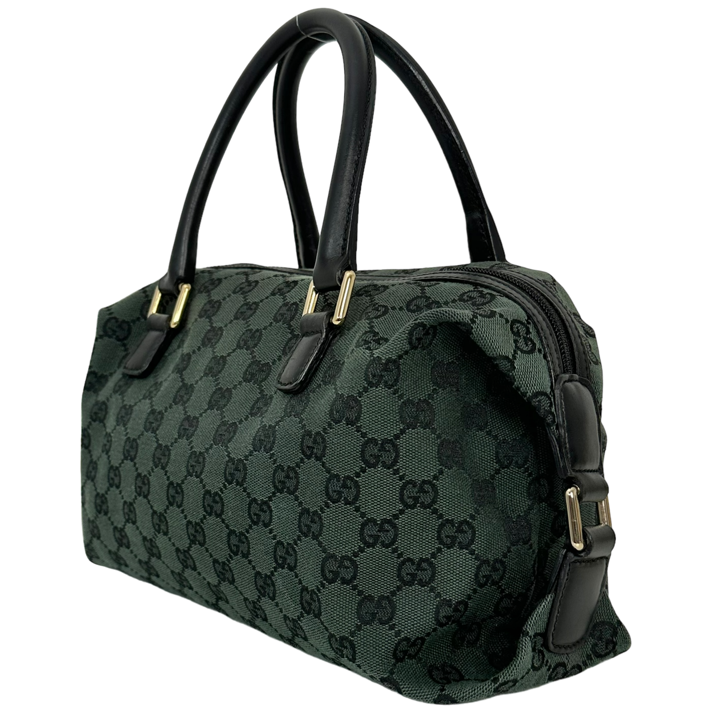 GG Canvas Boston Bag