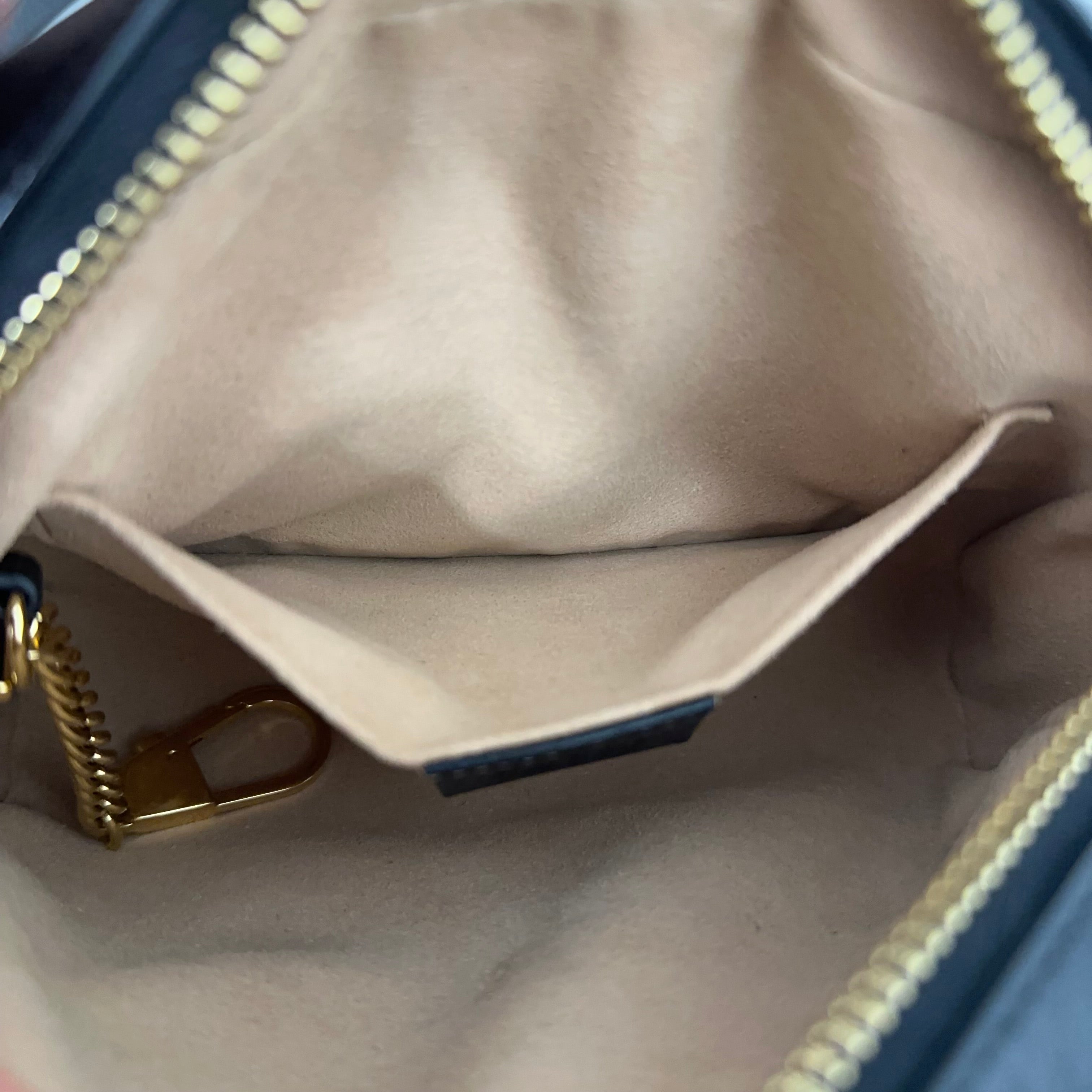 Black Mini Ophidia Shoulder Bag