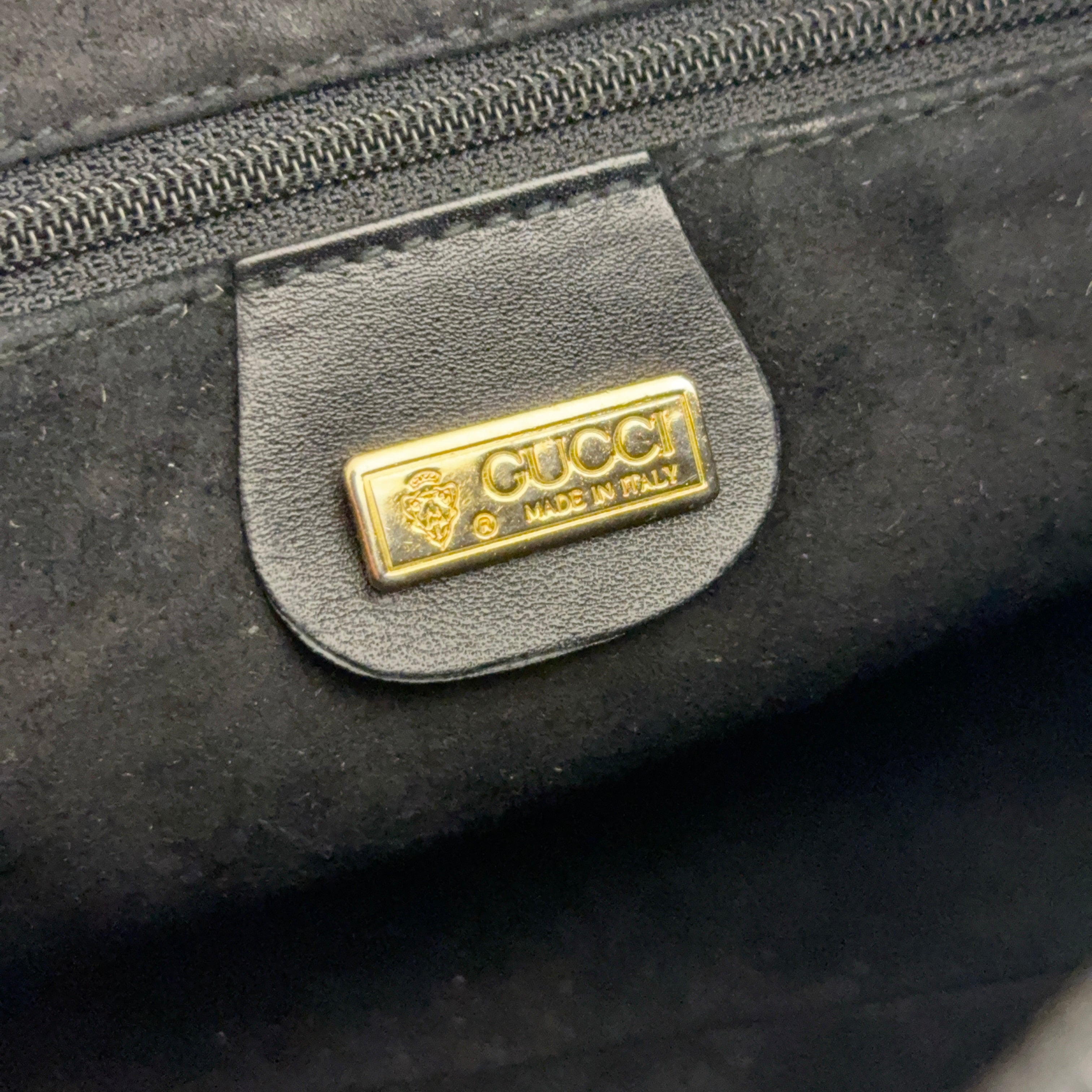 Black Leather Crossbody