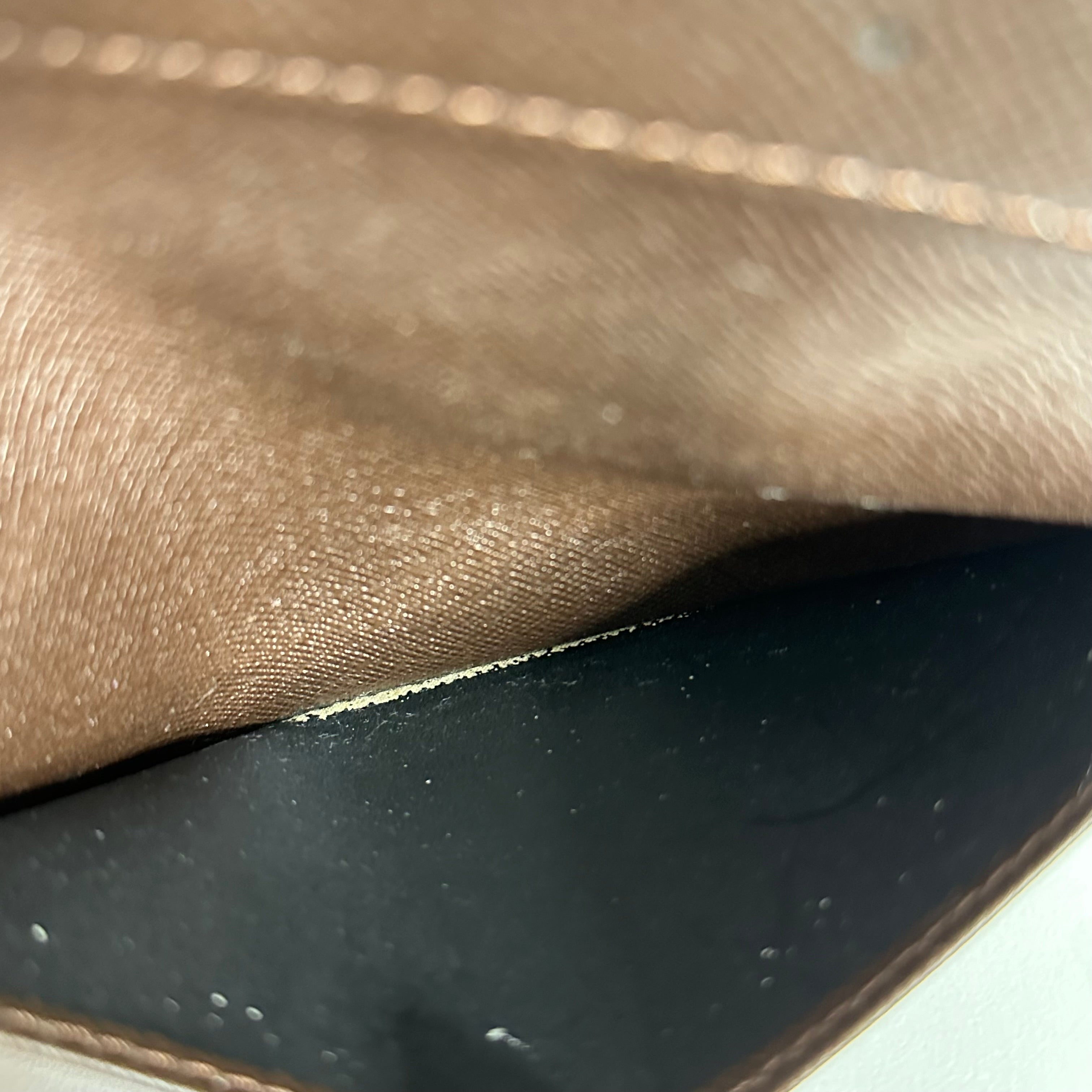 Damier Ebene Flap Wallet