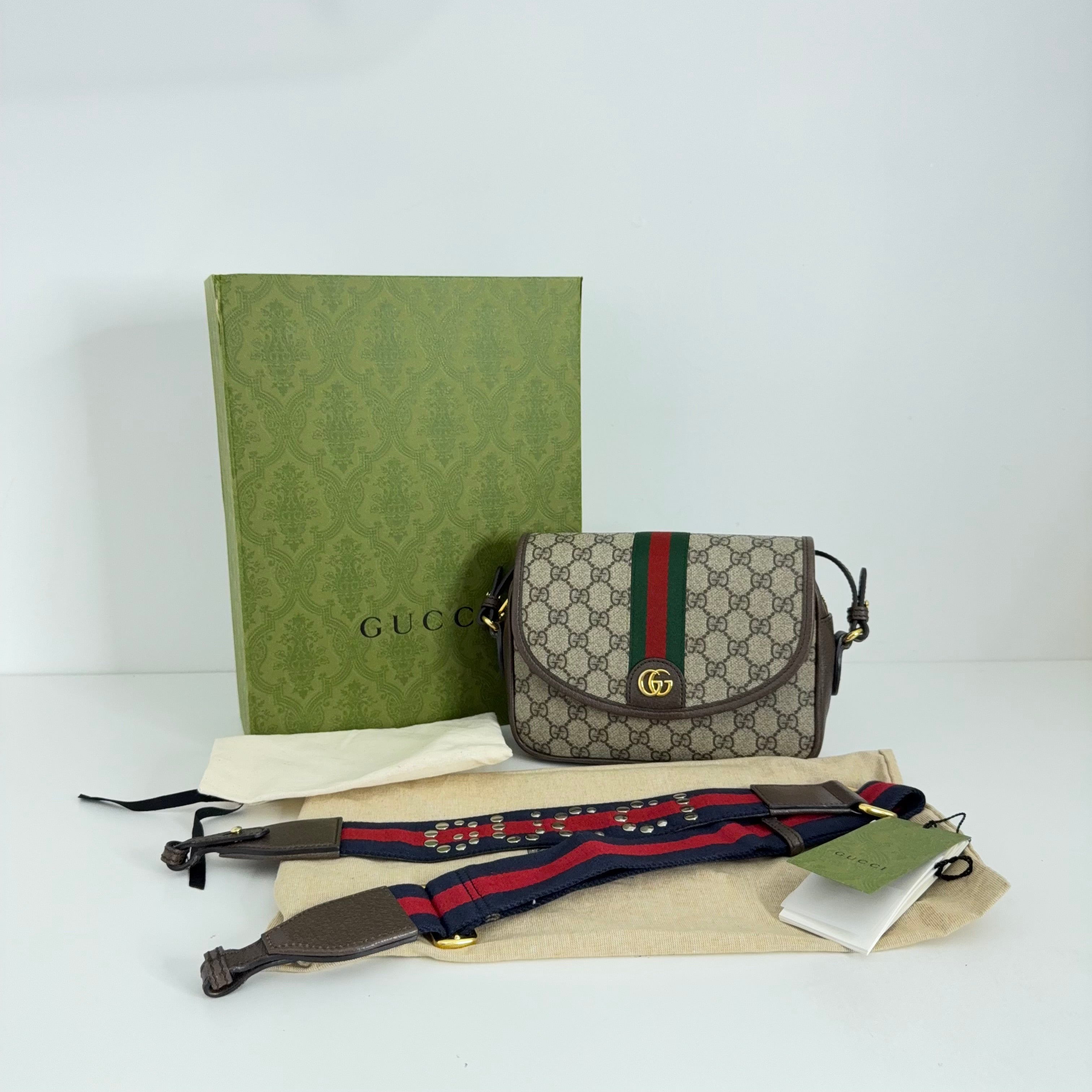 Small Ophidia Shoulder Bag