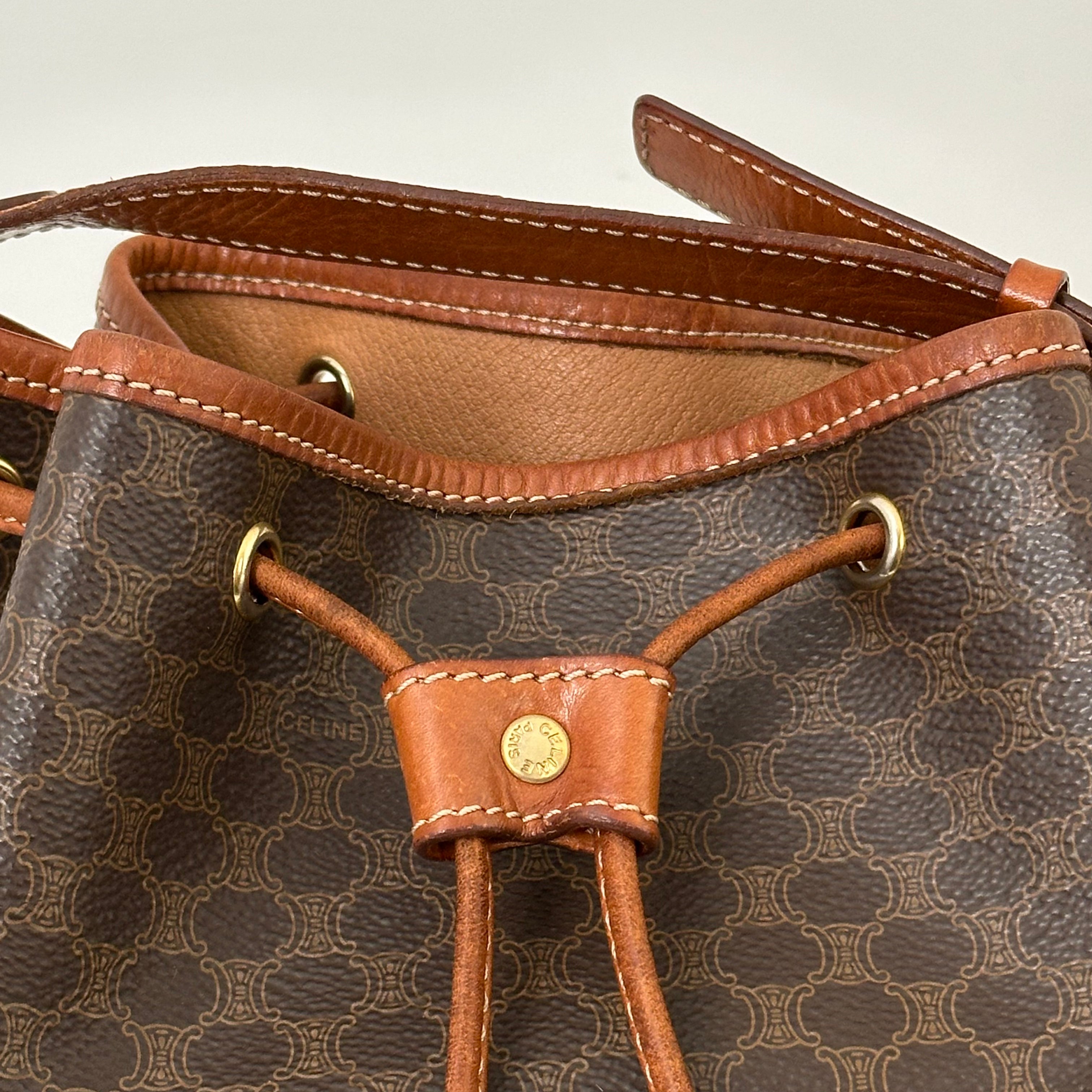 Vintage Macadam Bucket Bag