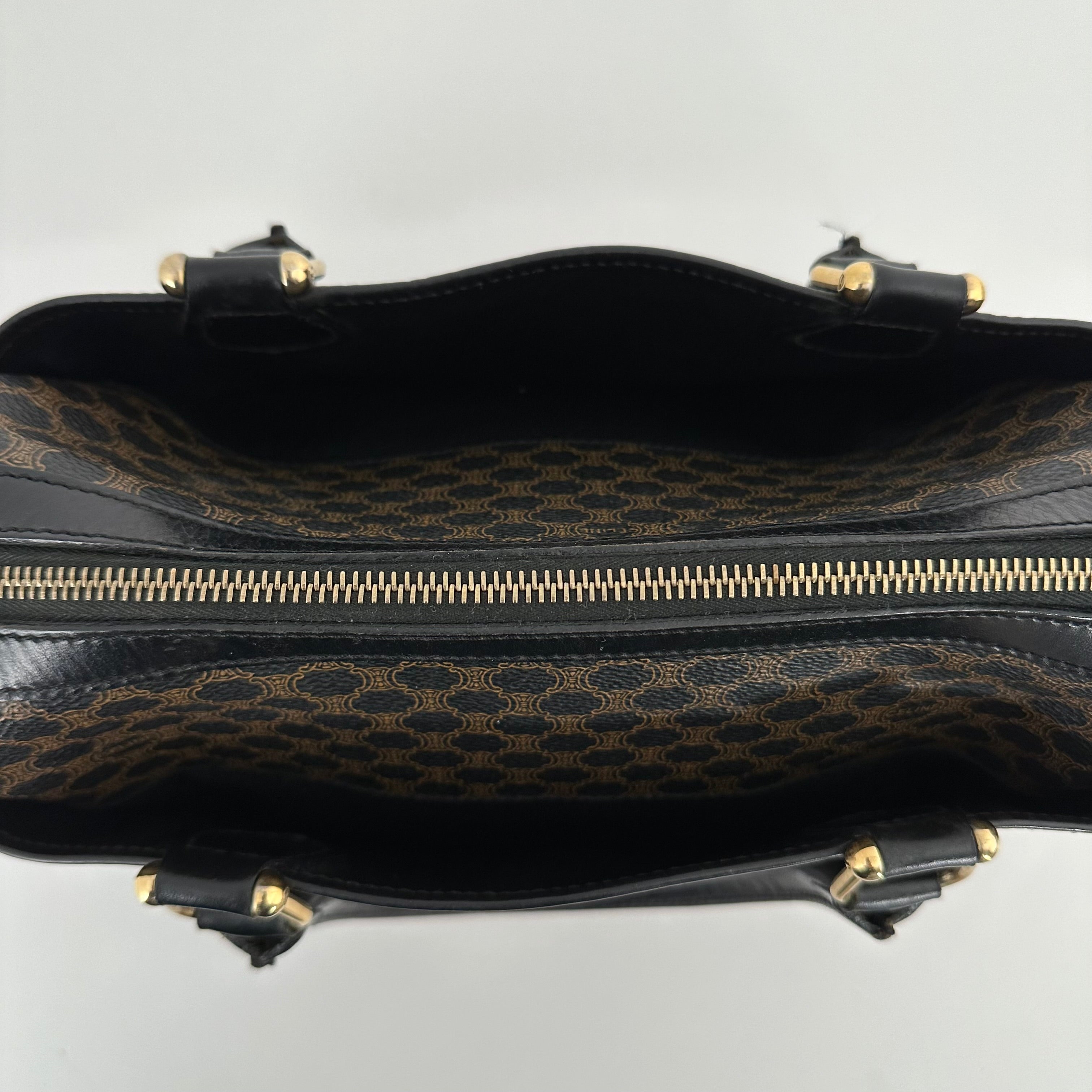 Black Macadam Boston Bag