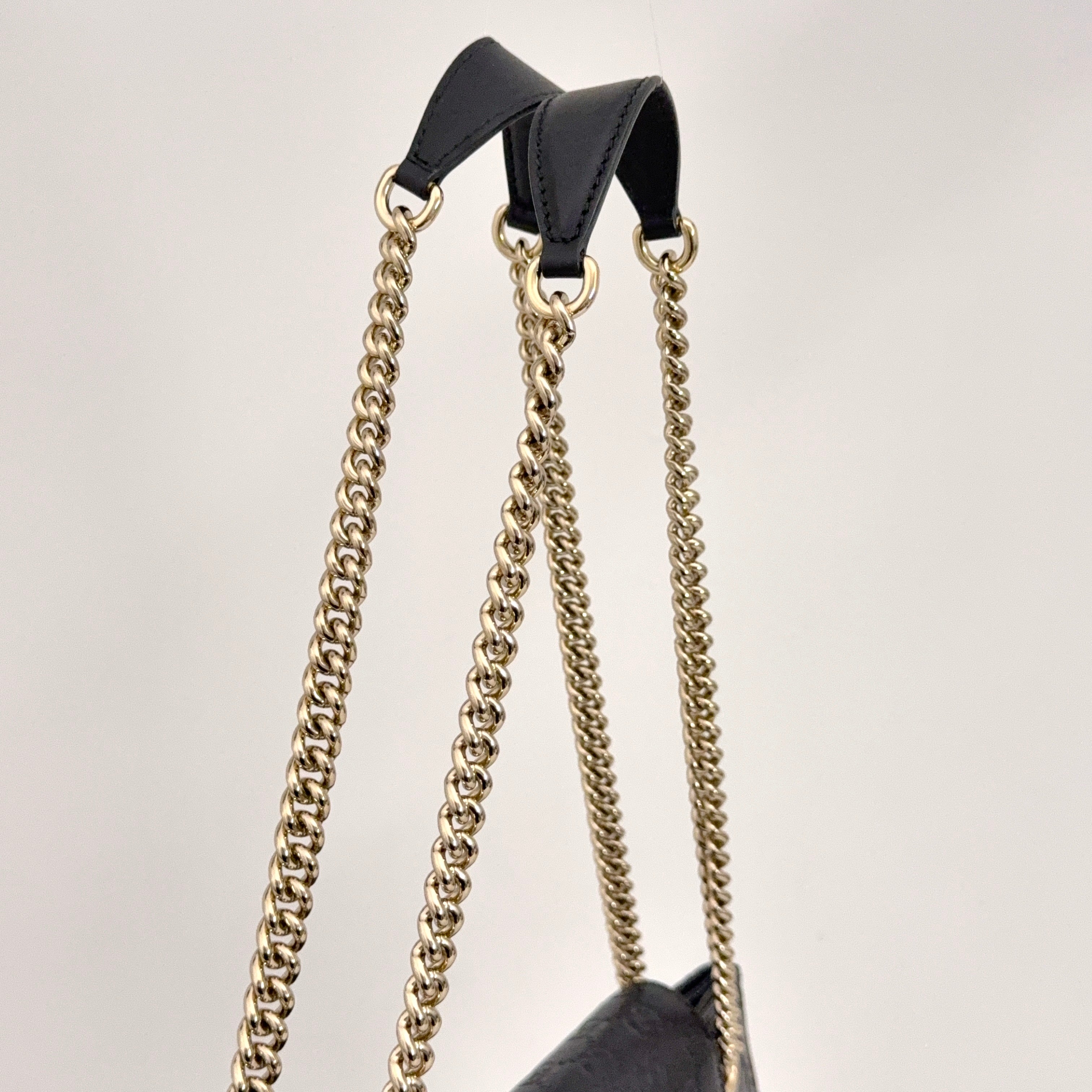 Large Guccissima Emily Chain Bag