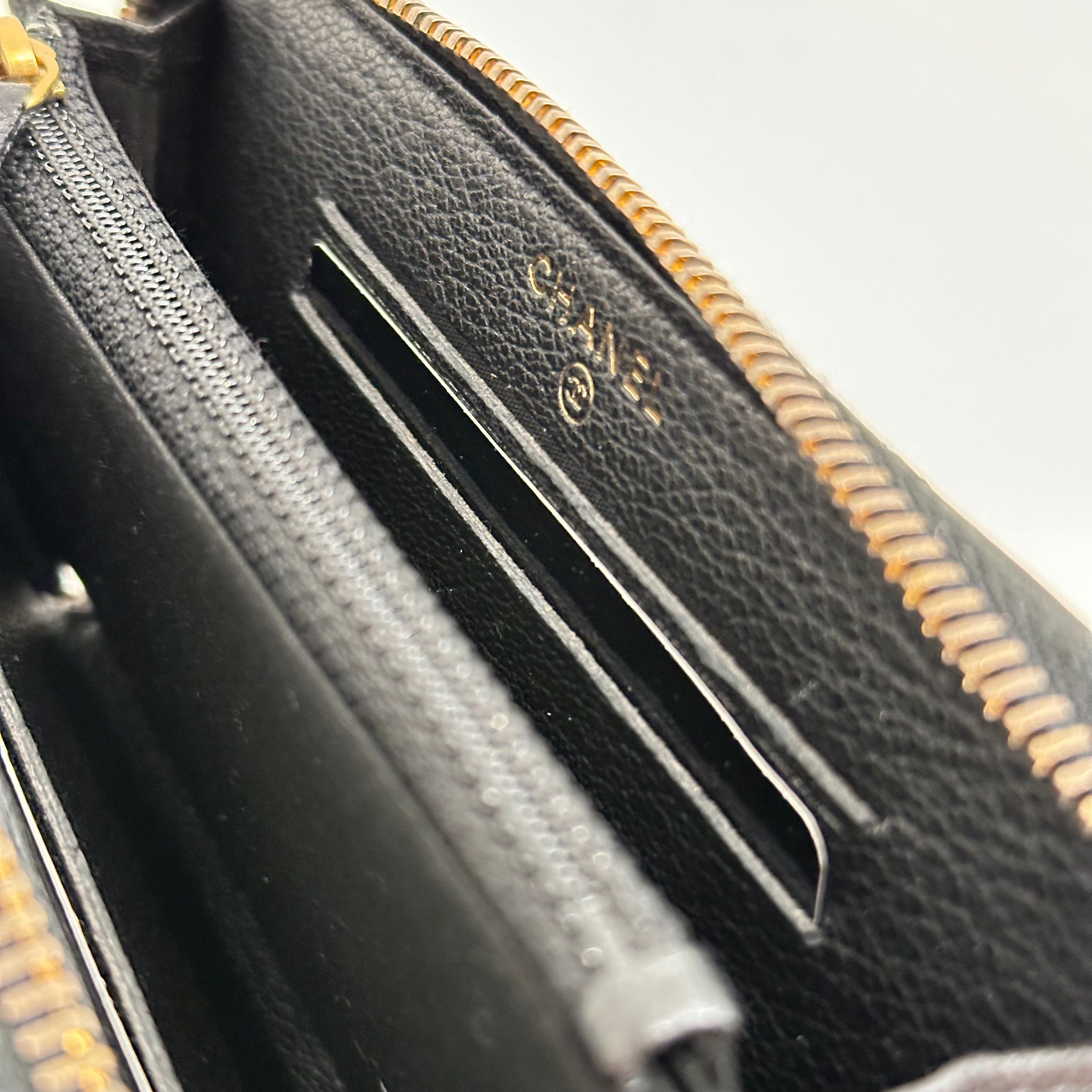 Black Patent Leather Wallet