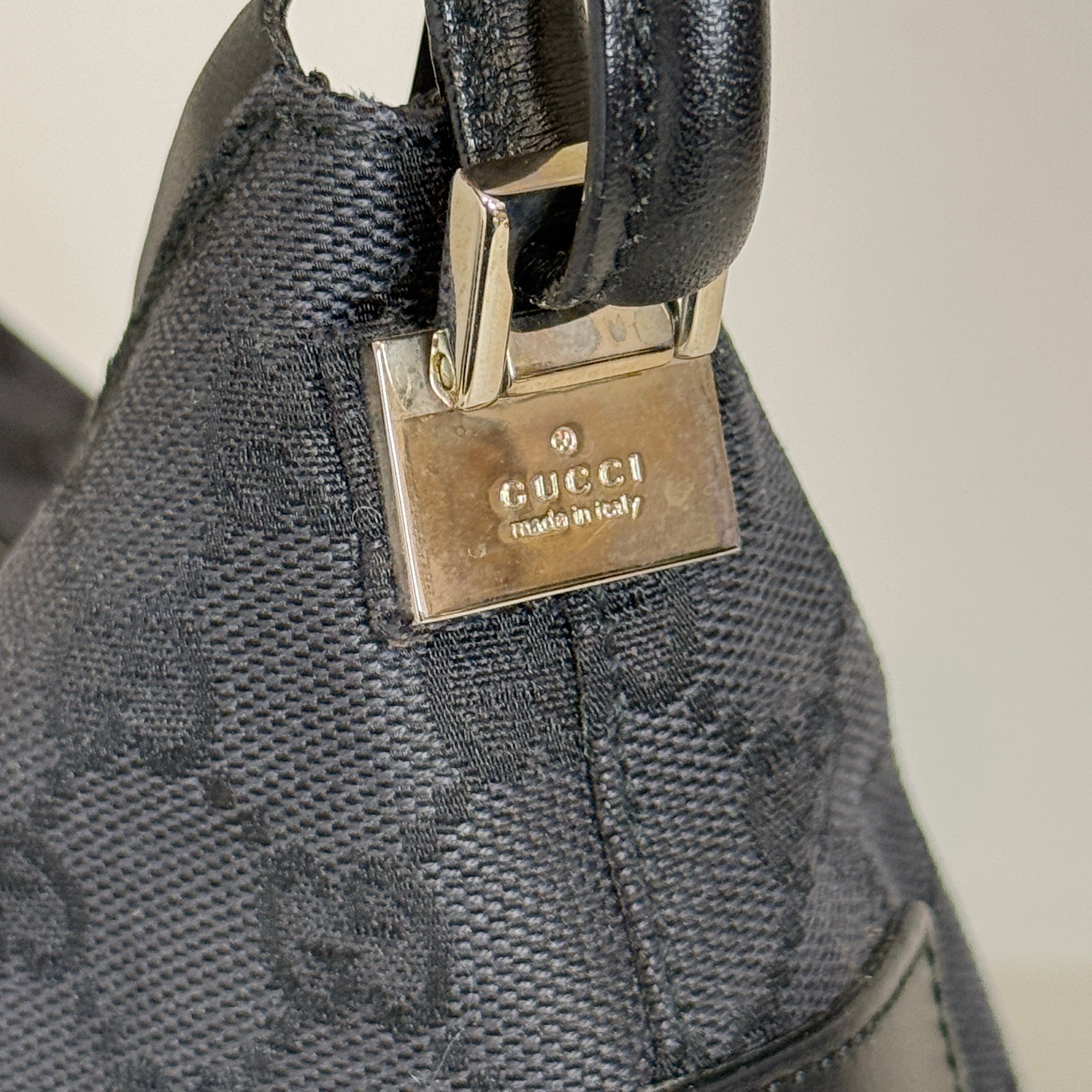 Black GG Shoulder Bag