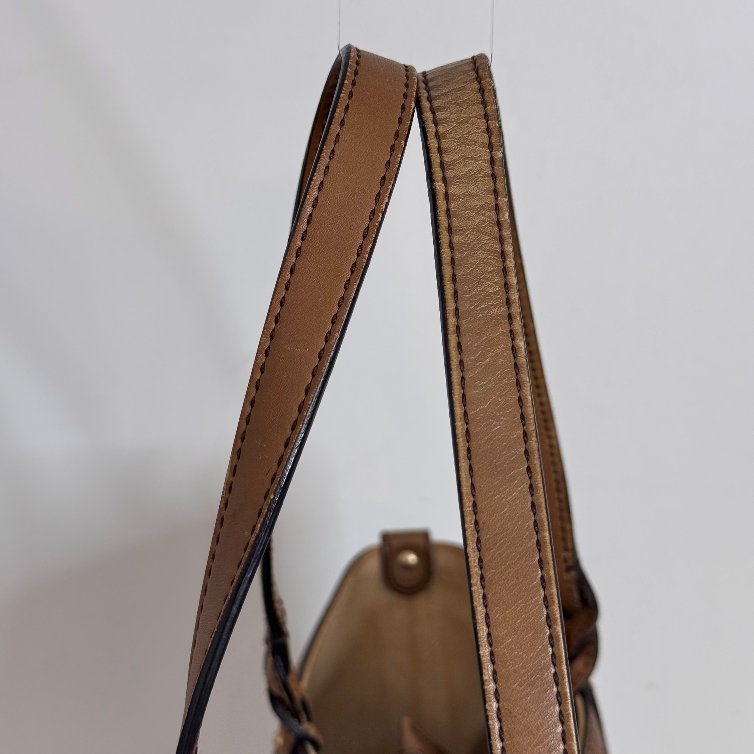 GG Web Canvas Tote