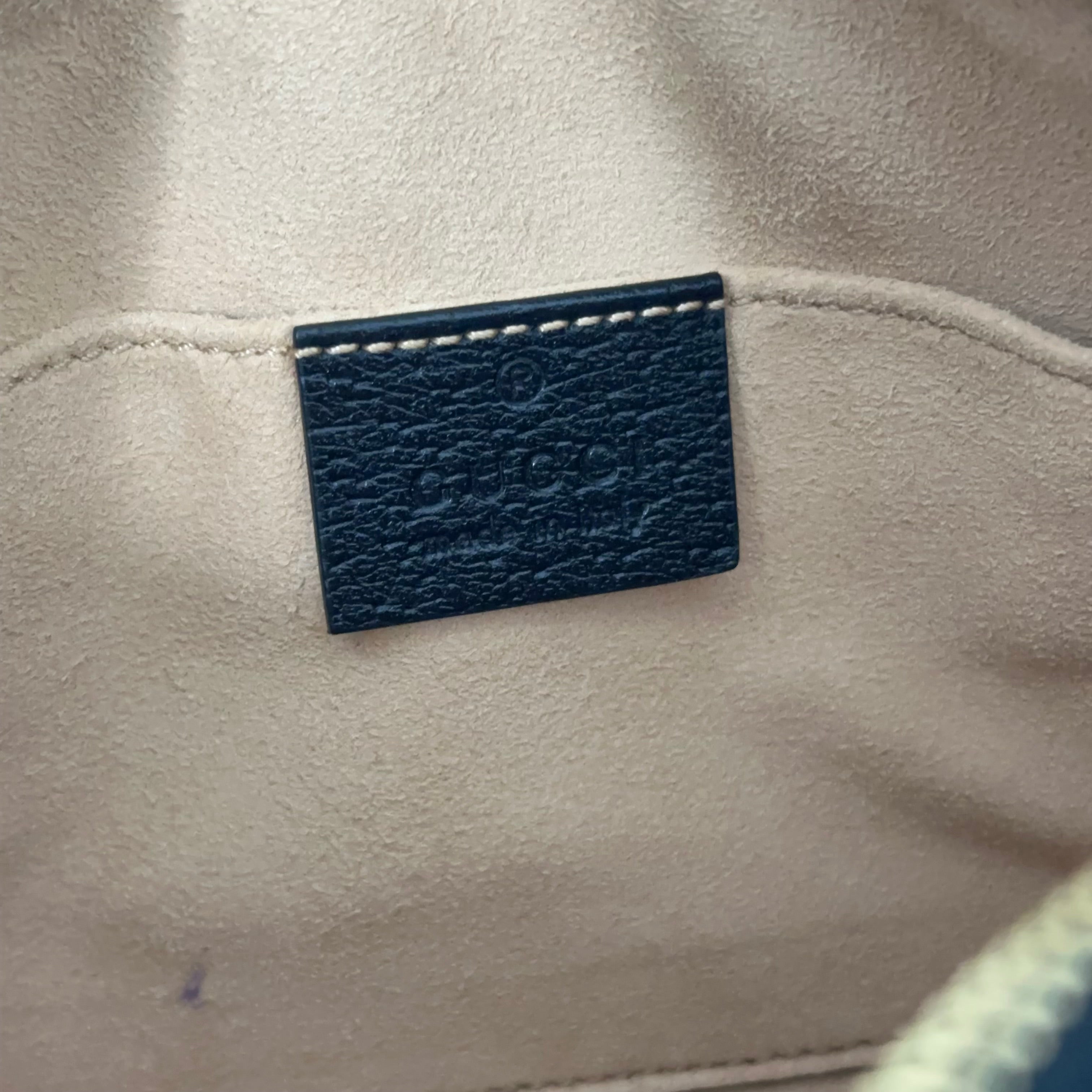 Black Mini Ophidia Shoulder Bag