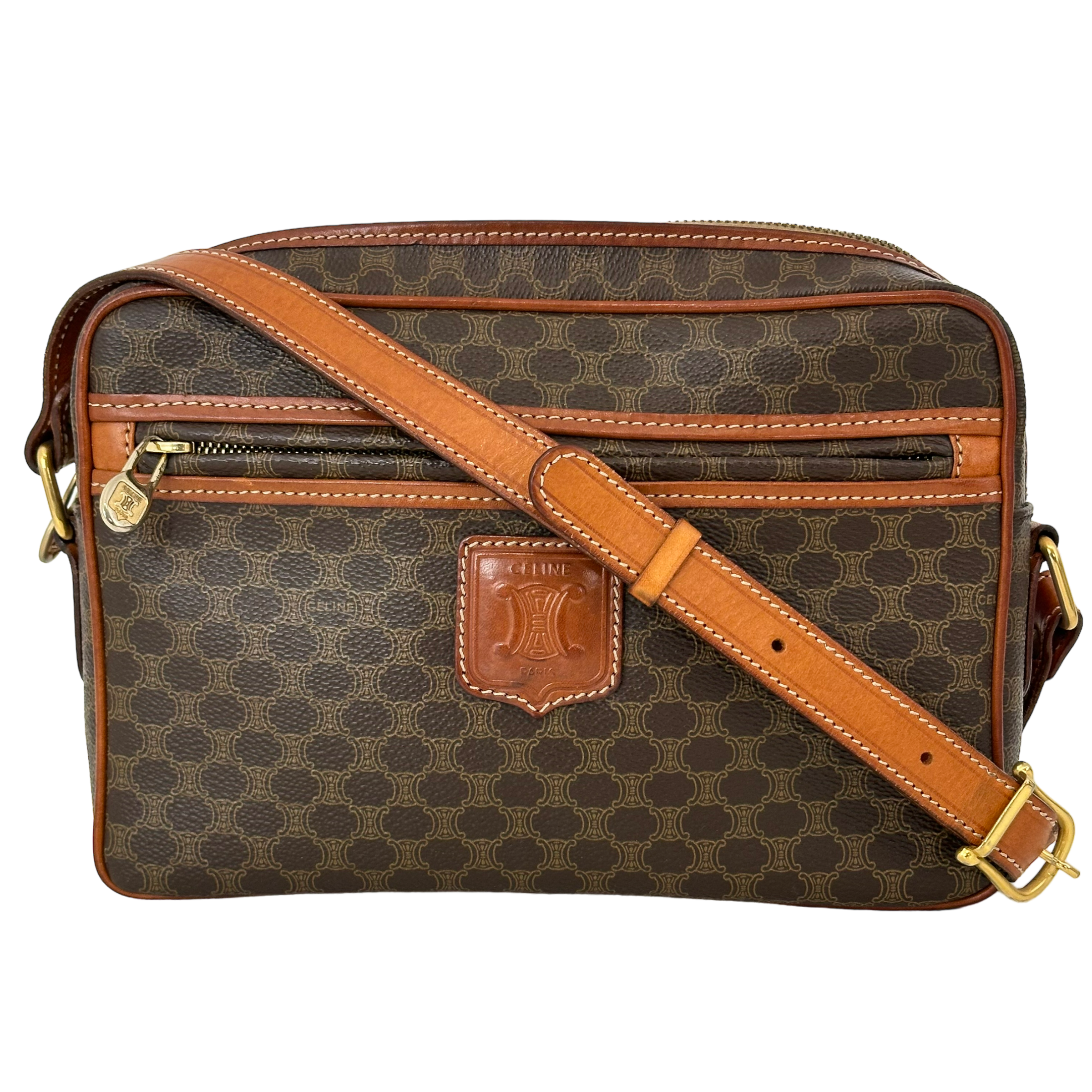 Vintage Macadam Camera Bag