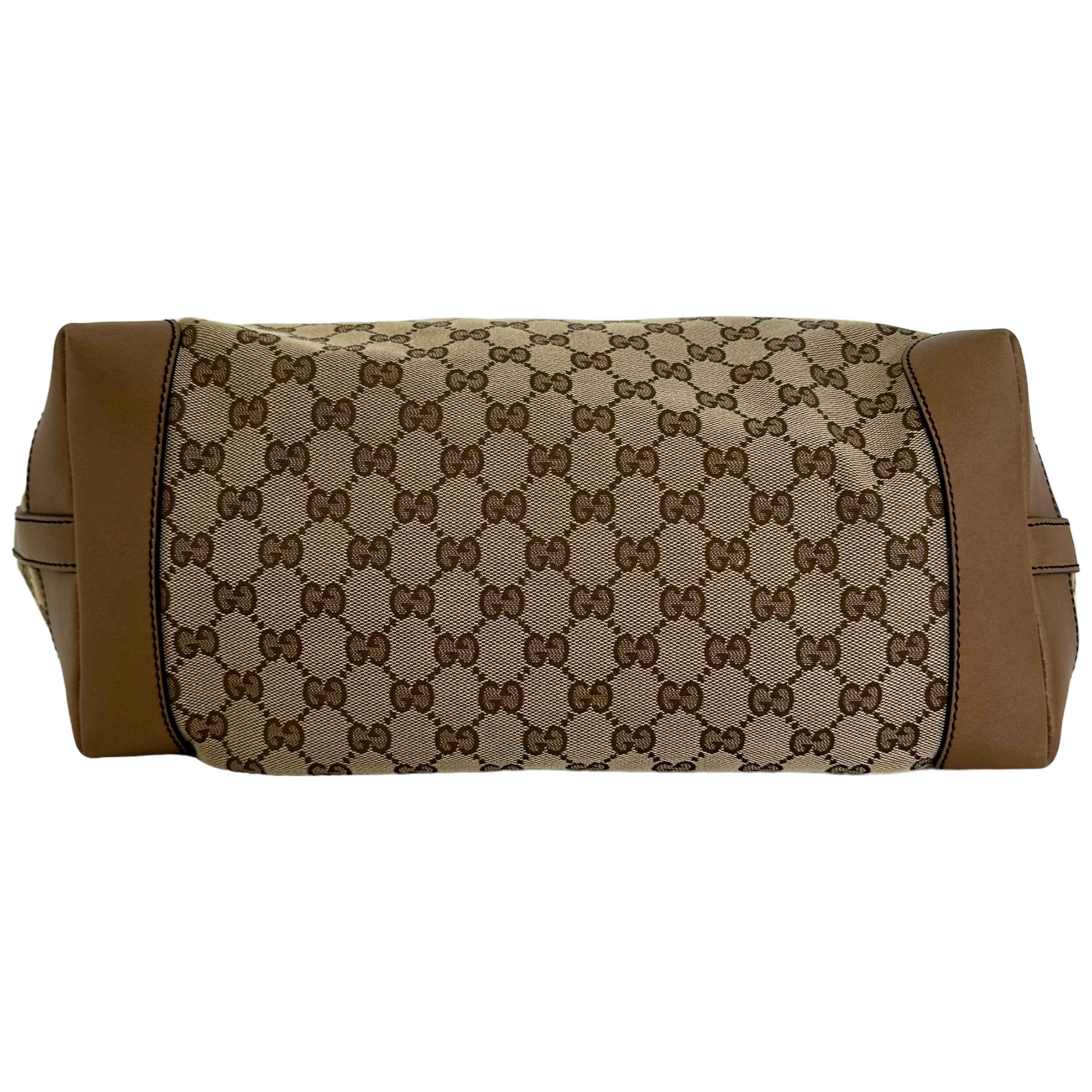 GG Brown Leather Tote