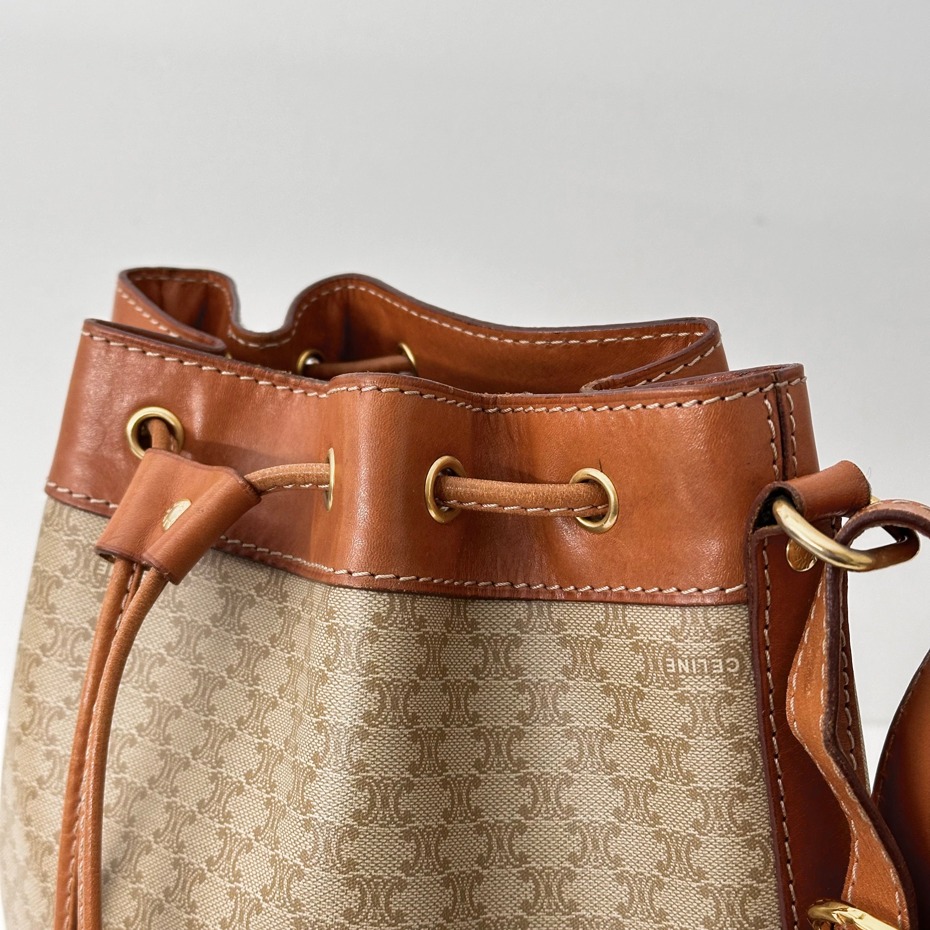 Vintage Macadam Bucket Bag