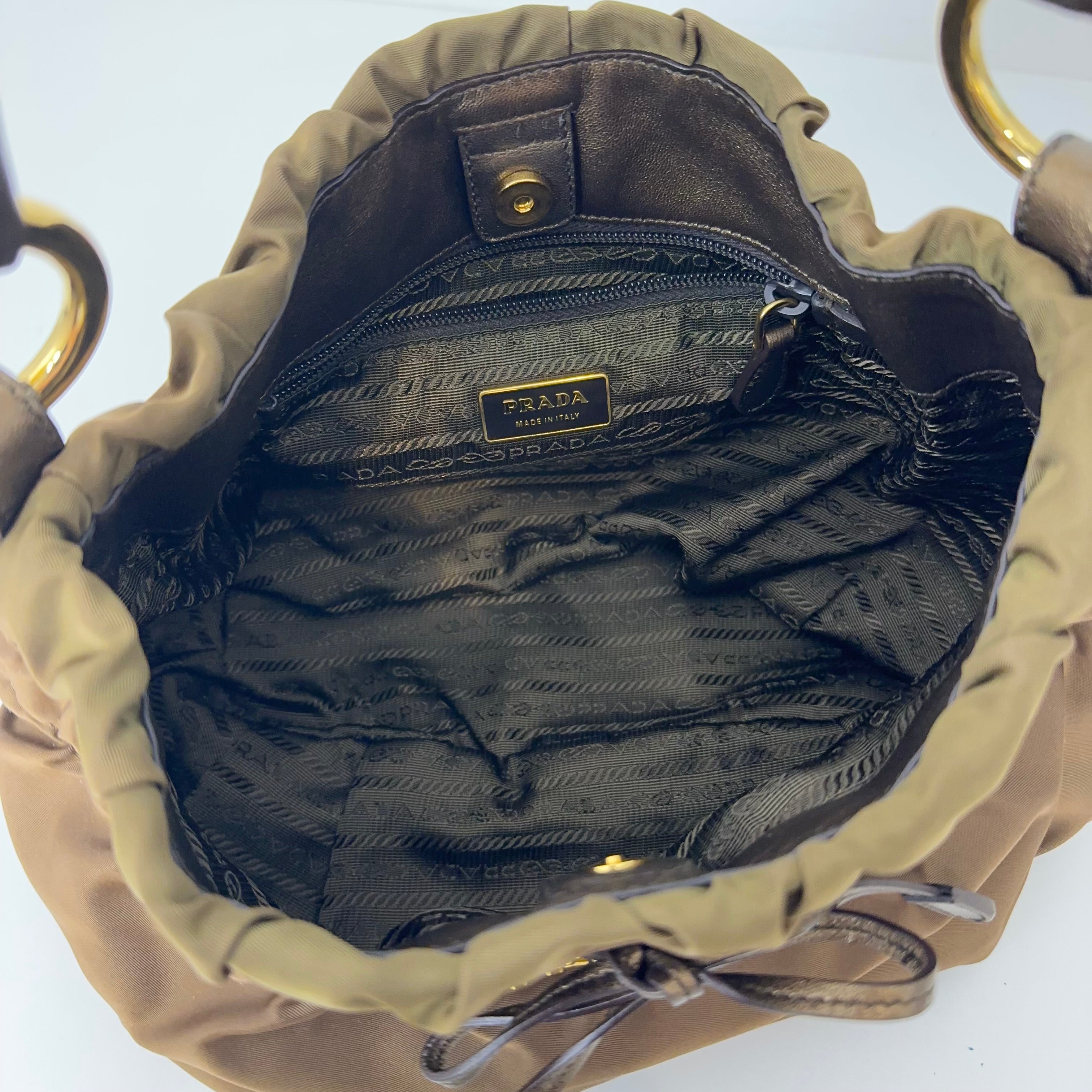 Bow Tessuto Shoulder Bag
