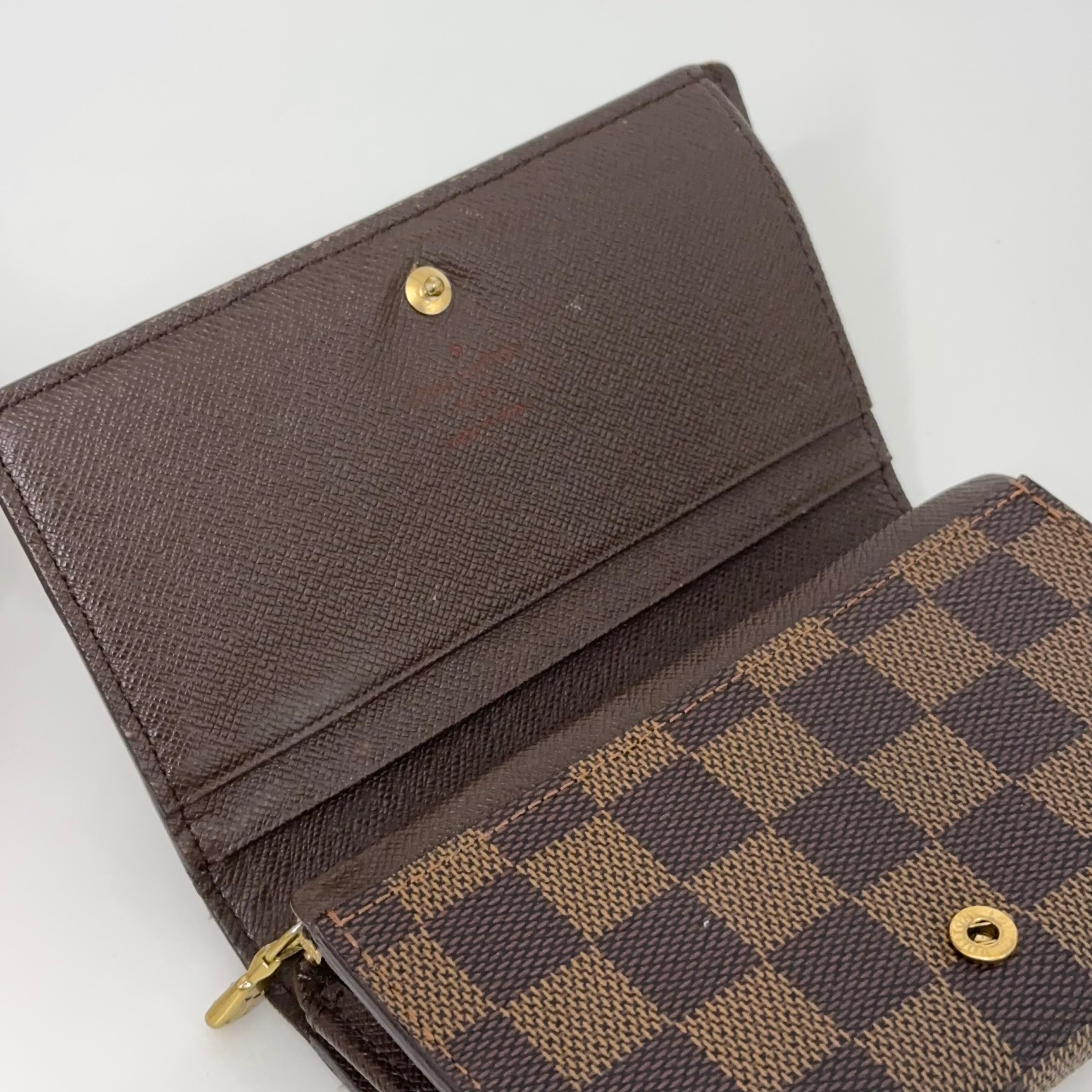 Damier Ebene Compact Wallet