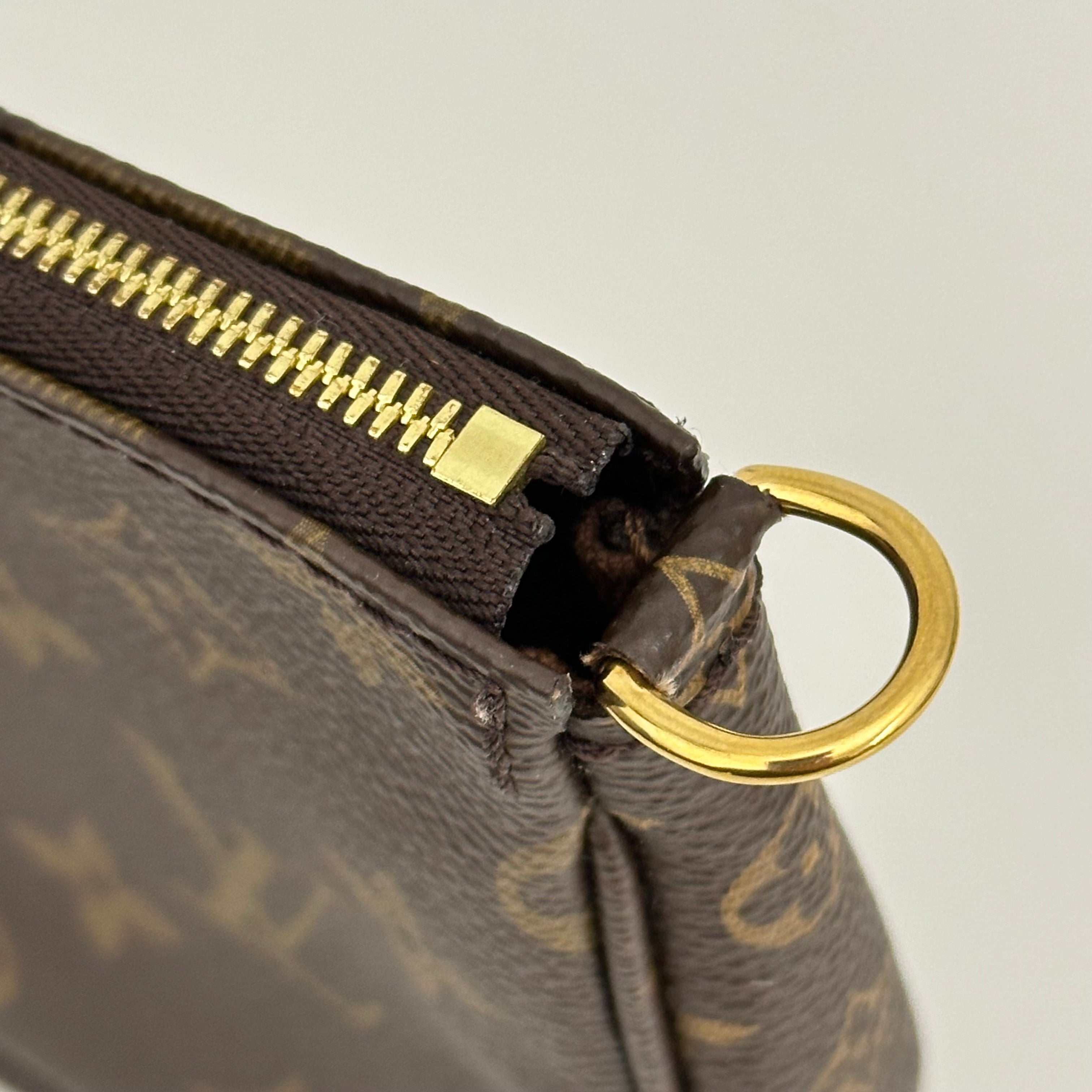 Large Multi Pochette Pouch with Generic Brand Strap/Chain