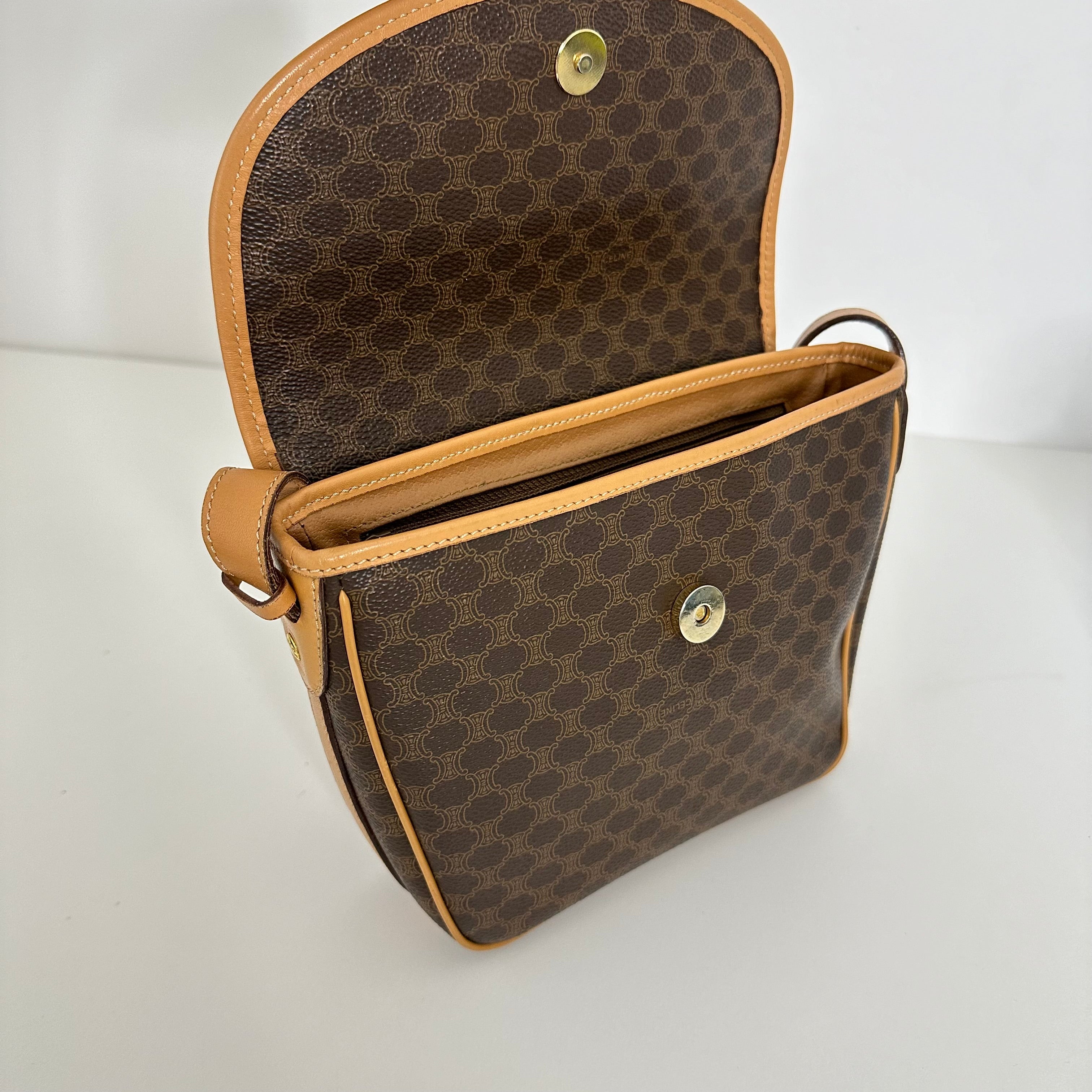 Brown Macadam Crossbody