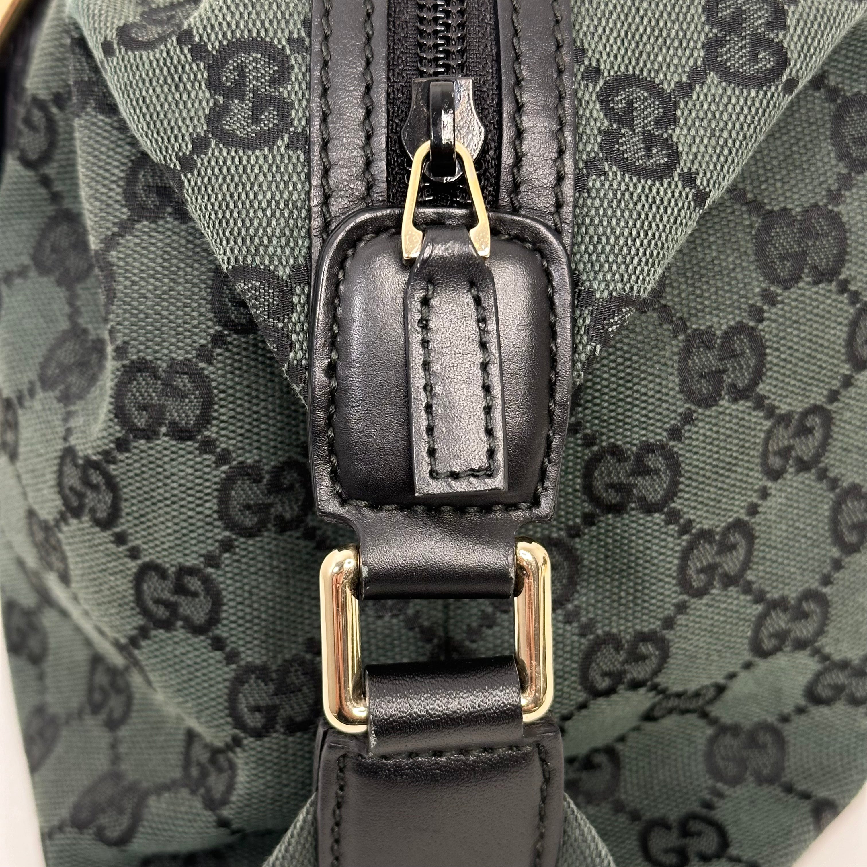 GG Canvas Boston Bag