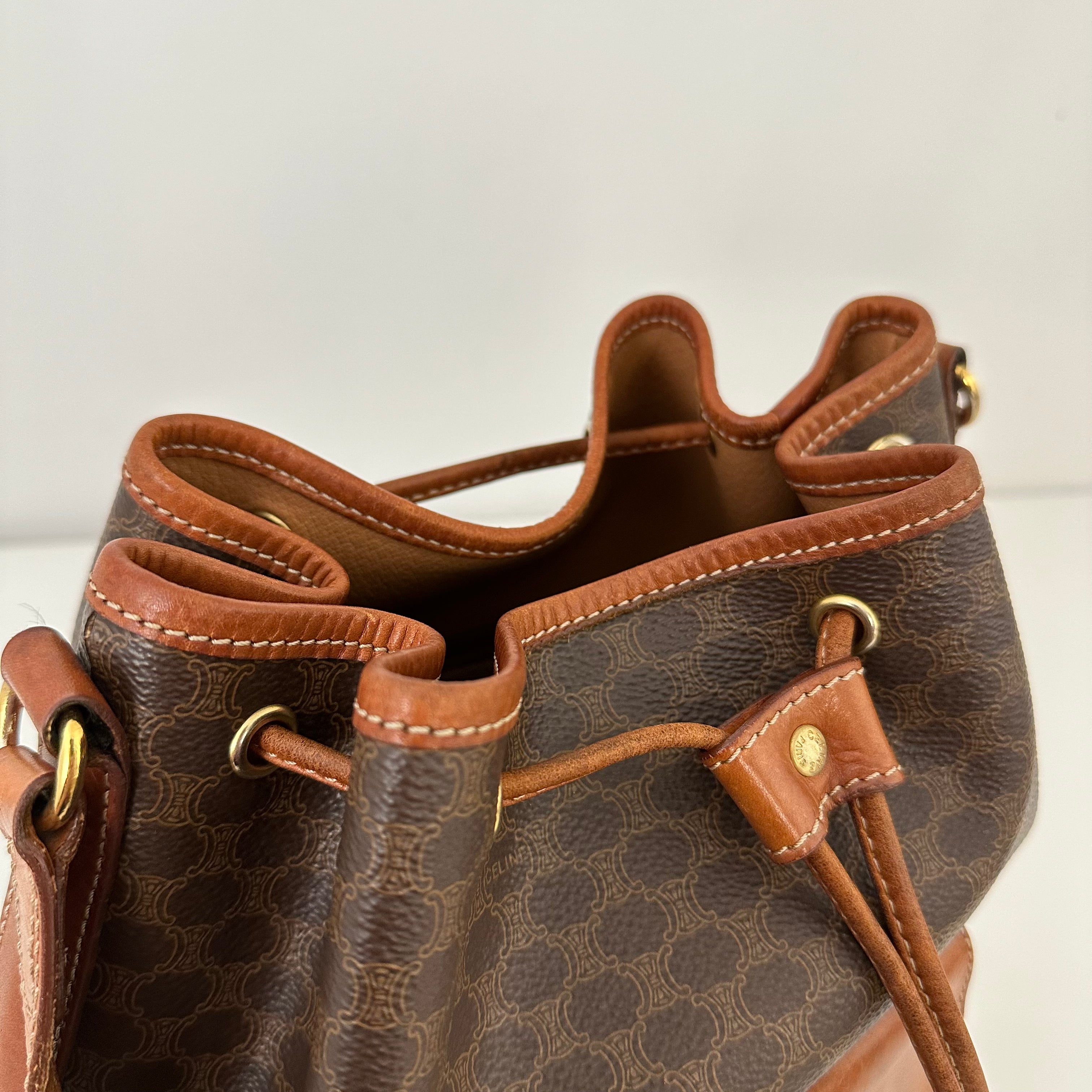 Vintage Macadam Bucket Bag