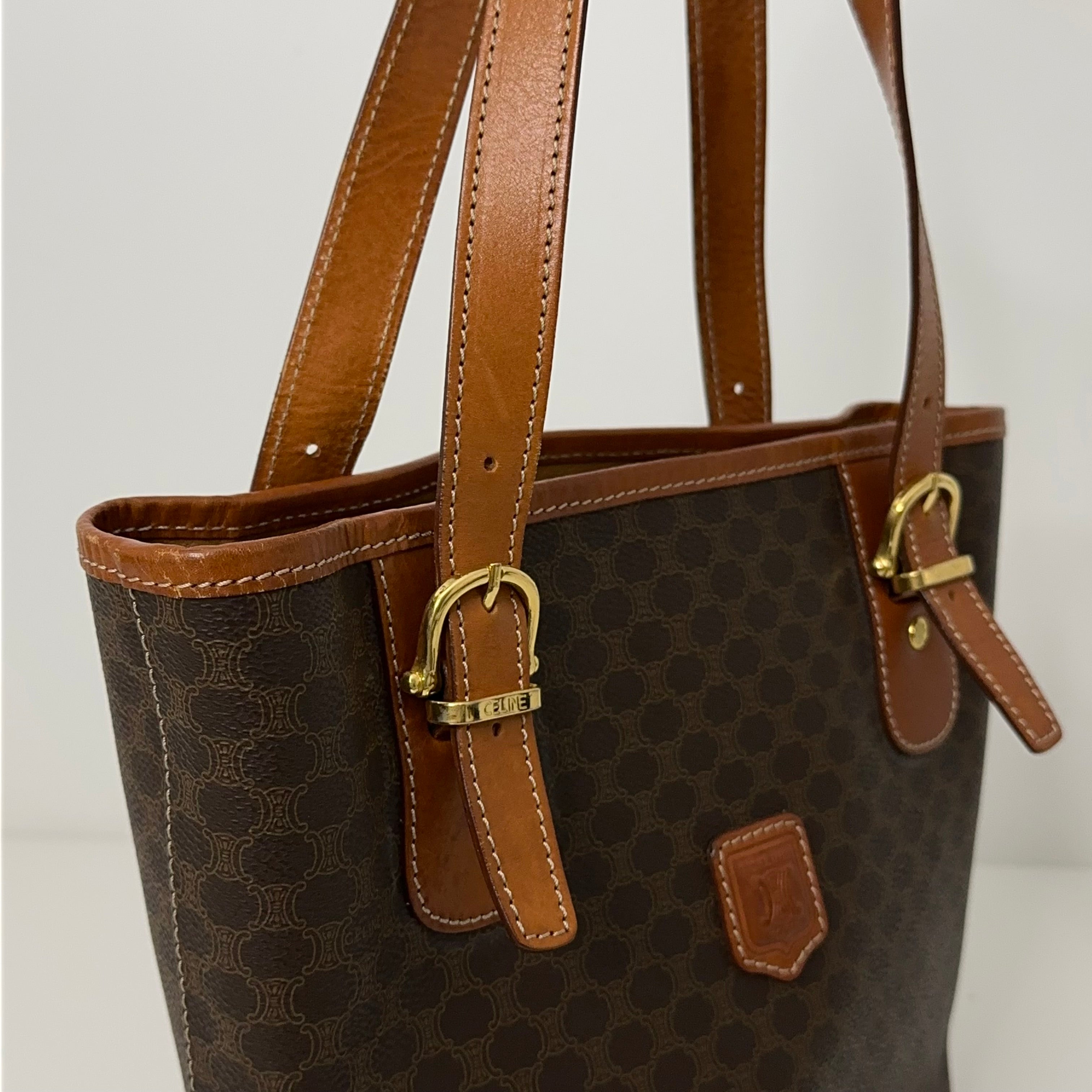 Vintage Macadam Bucket Bag