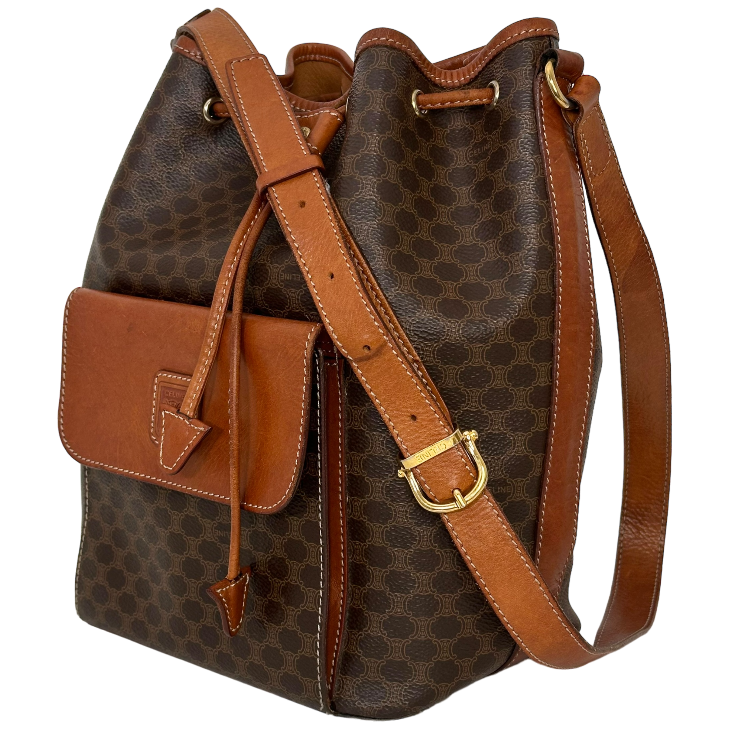 Vintage Macadam Bucket Bag