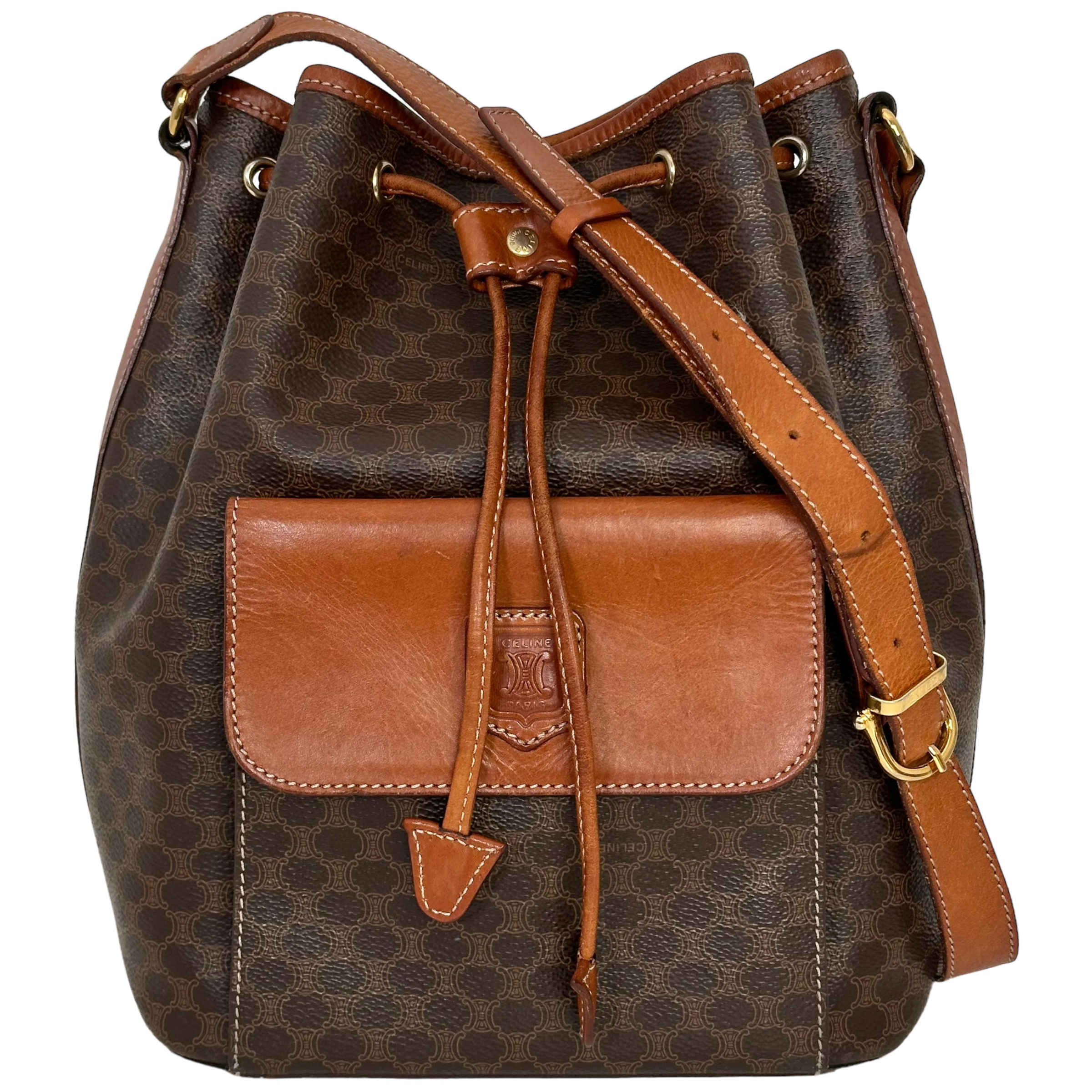 Vintage Macadam Bucket Bag