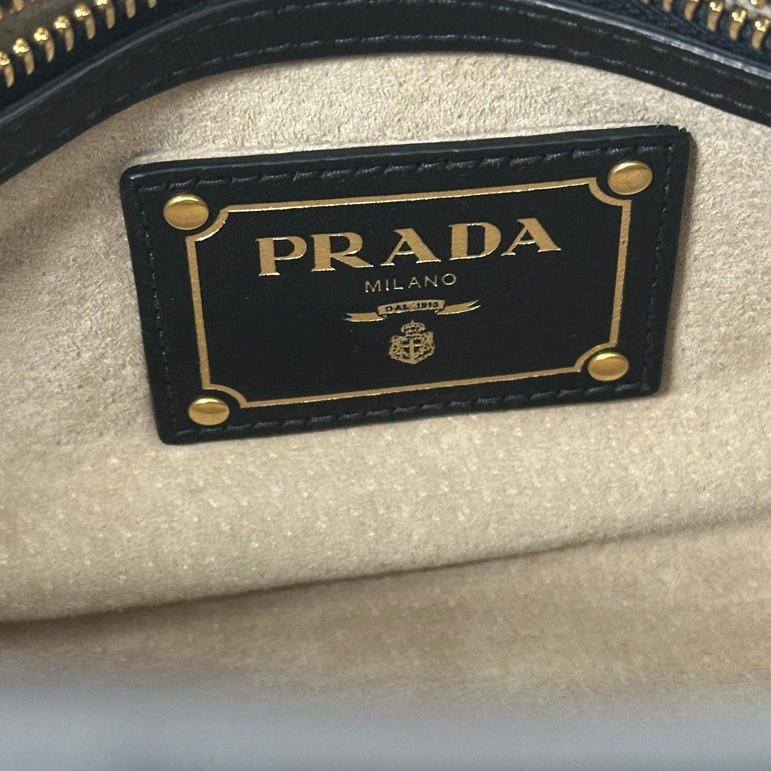 Bauletto Nero Calfskin Leather