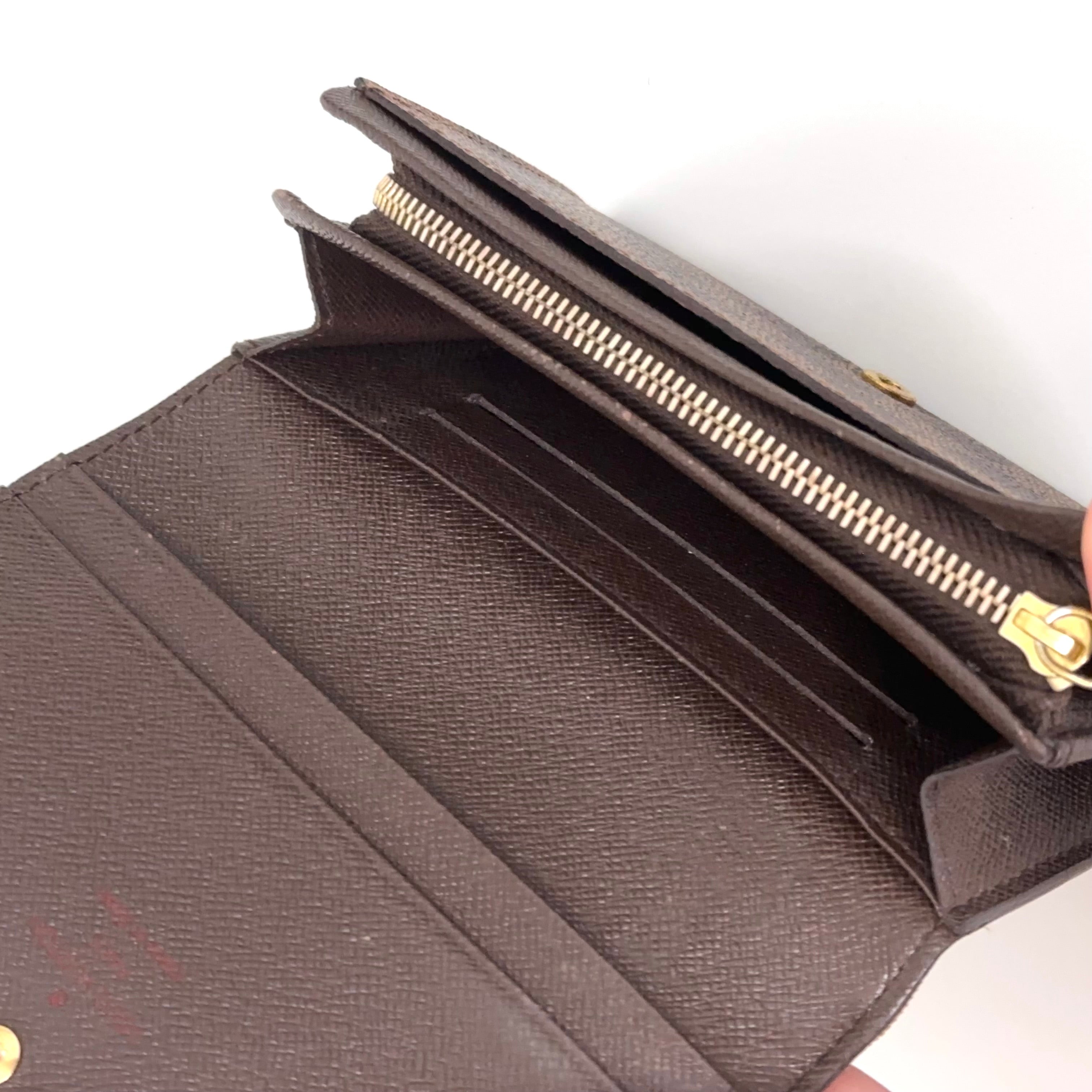 Damier Ebene Compact Wallet