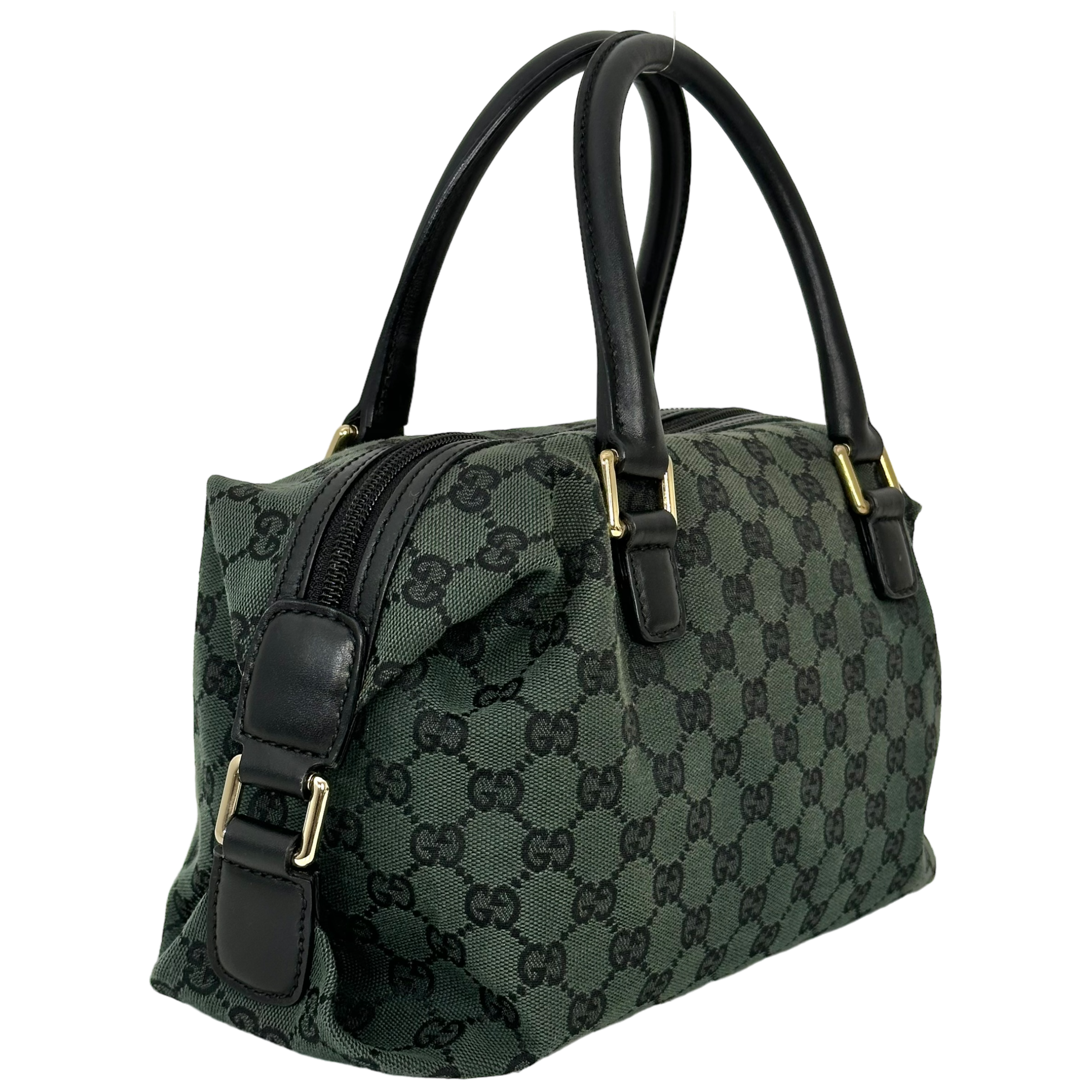 GG Canvas Boston Bag