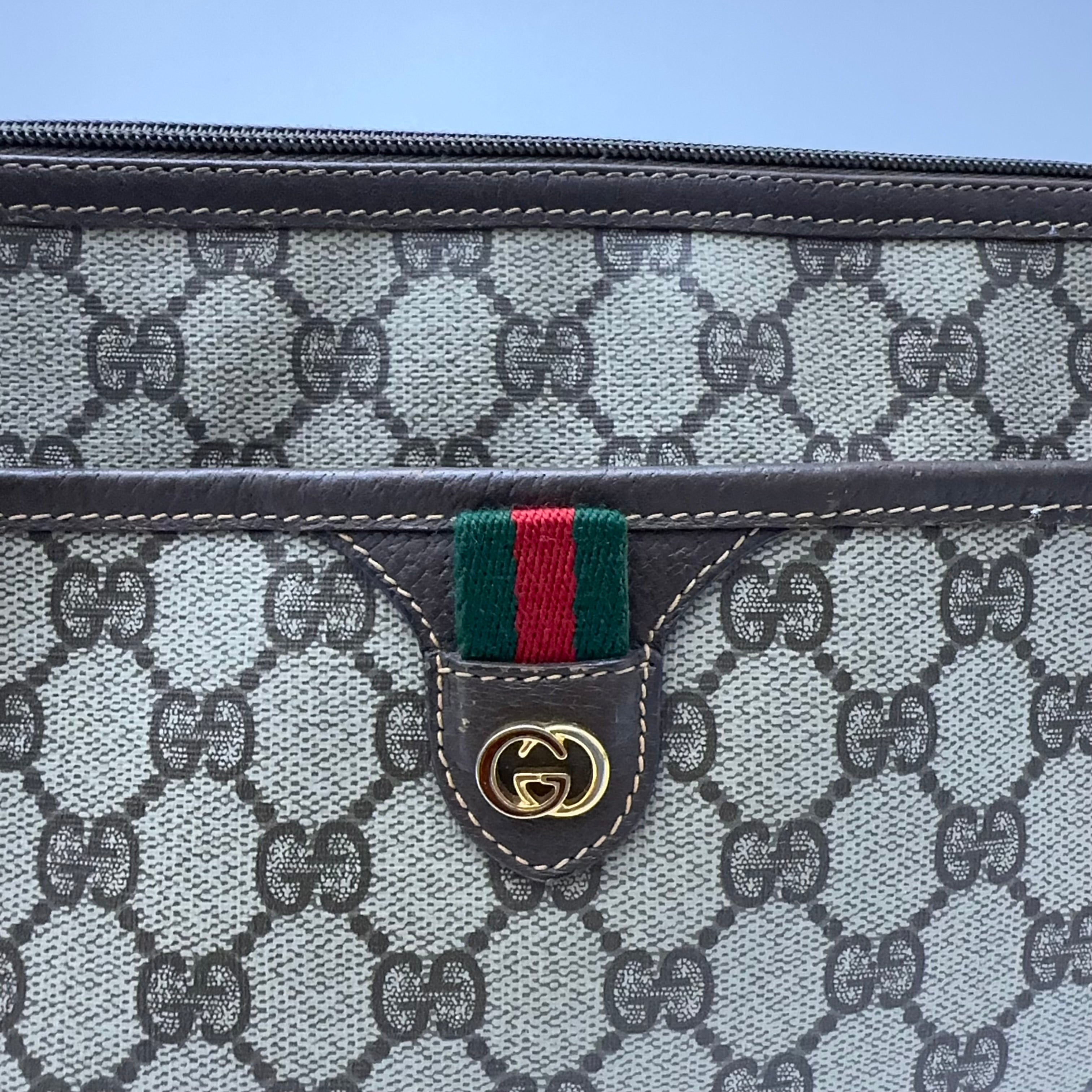 Gucci Vintage GG Web Crossbody