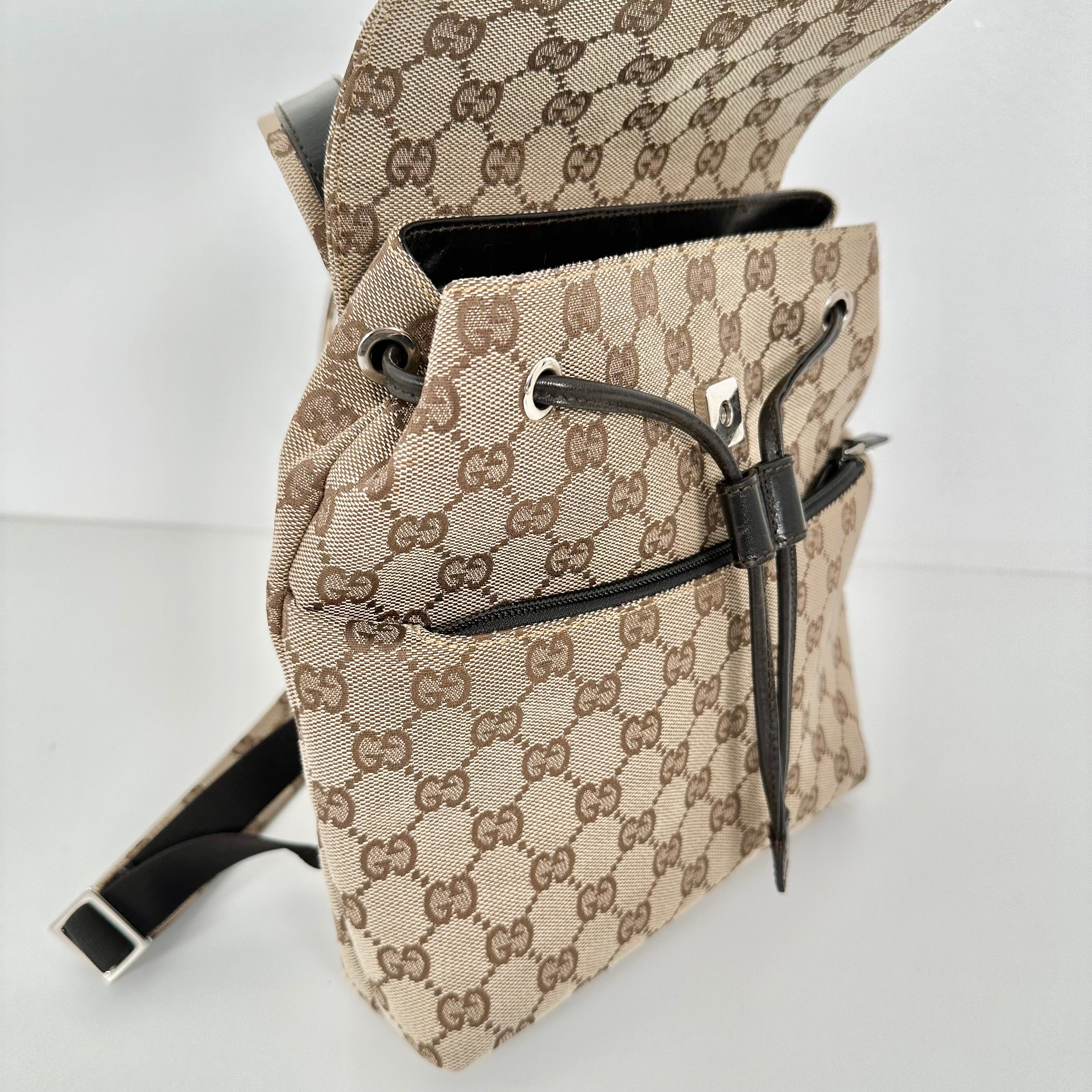 Small GG Web Backpack