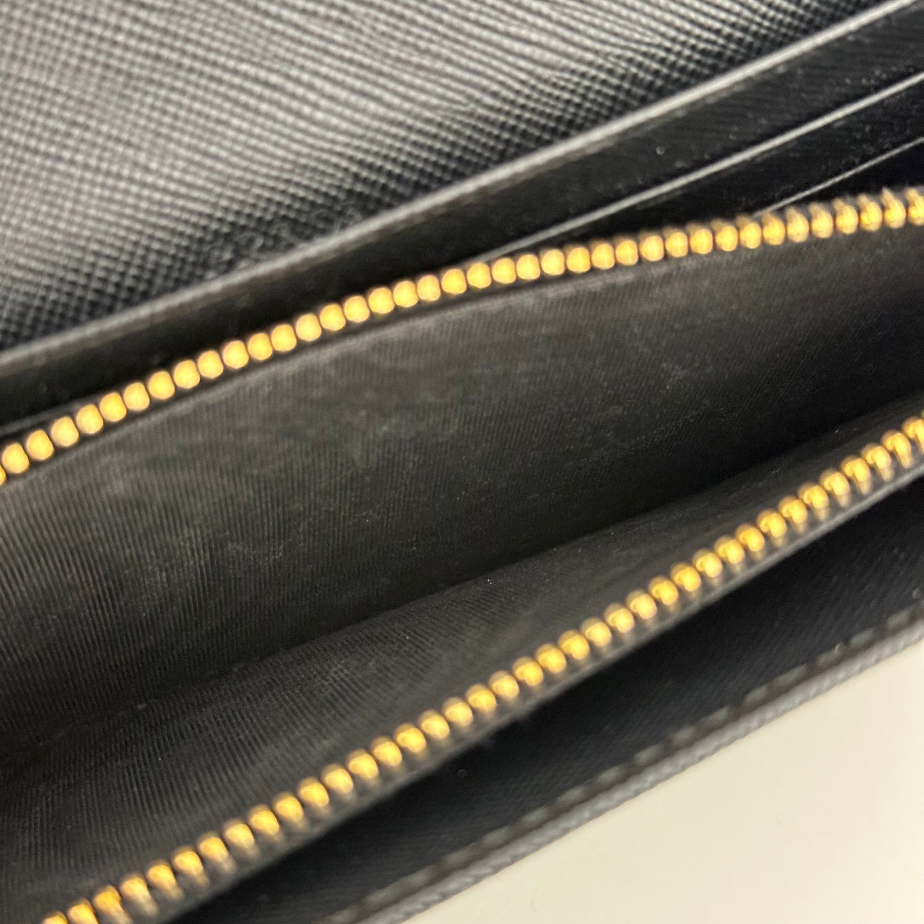 Saffiano Bow Long Wallet