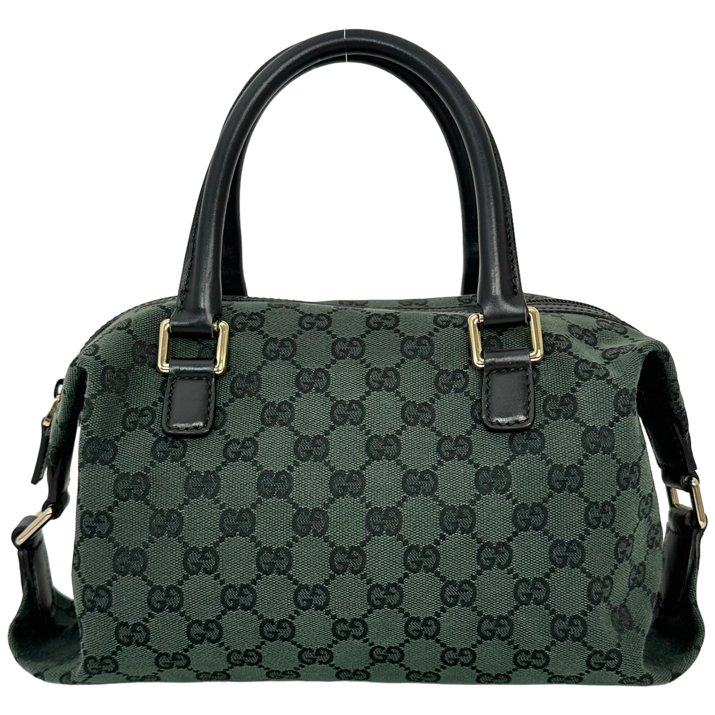 GG Canvas Boston Bag