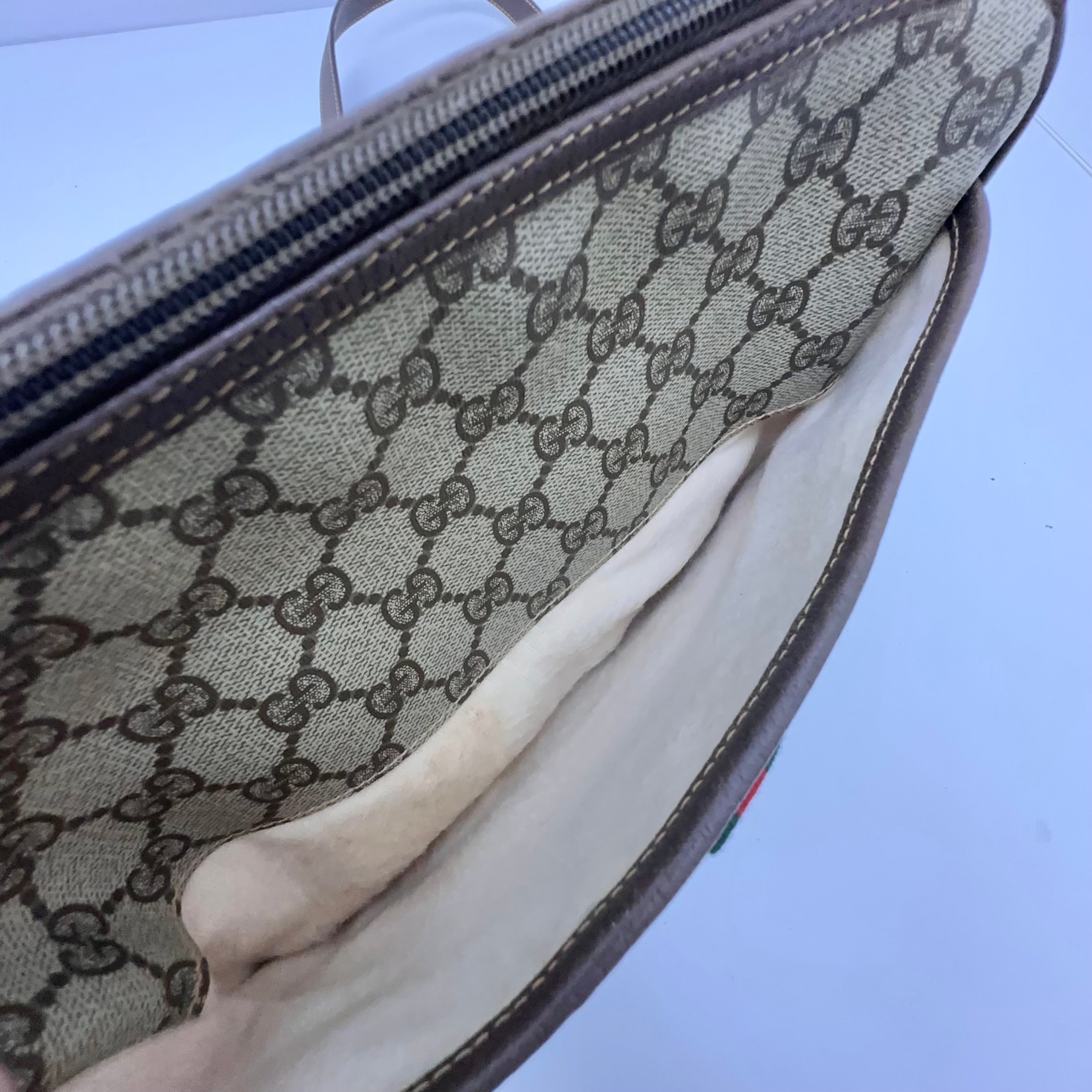 Gucci Vintage GG Web Crossbody