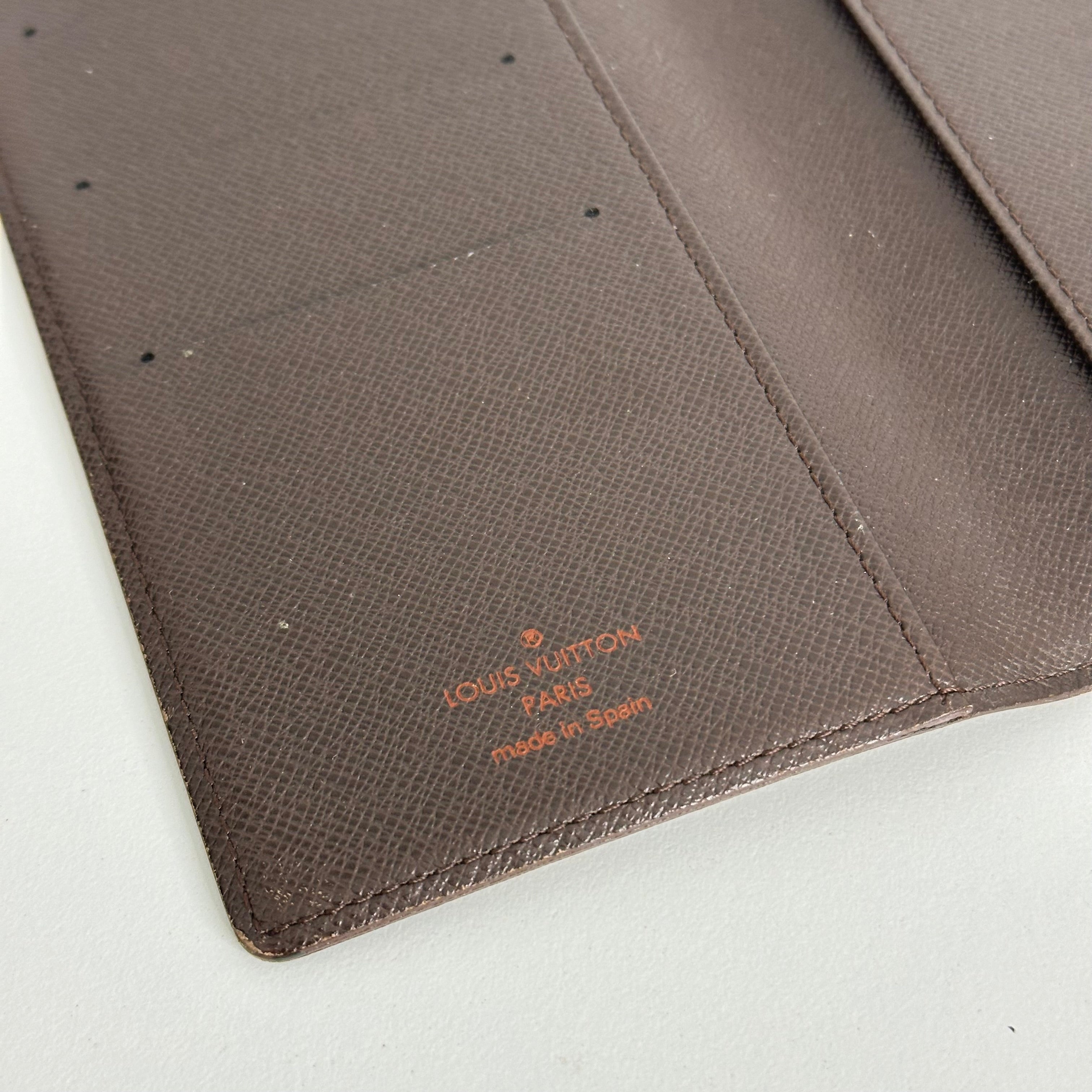 Damier Ebene Flap Wallet