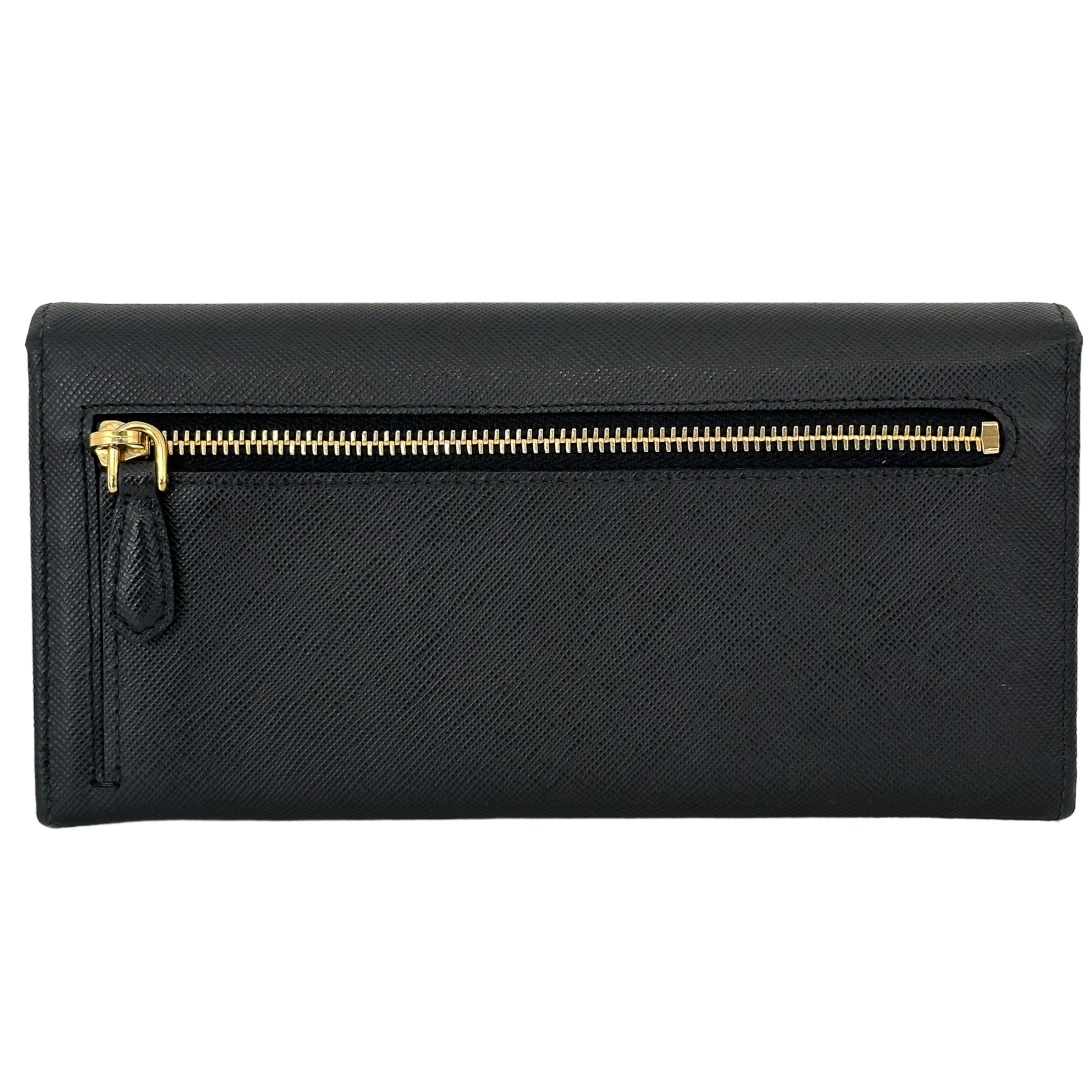 Saffiano Bow Long Wallet