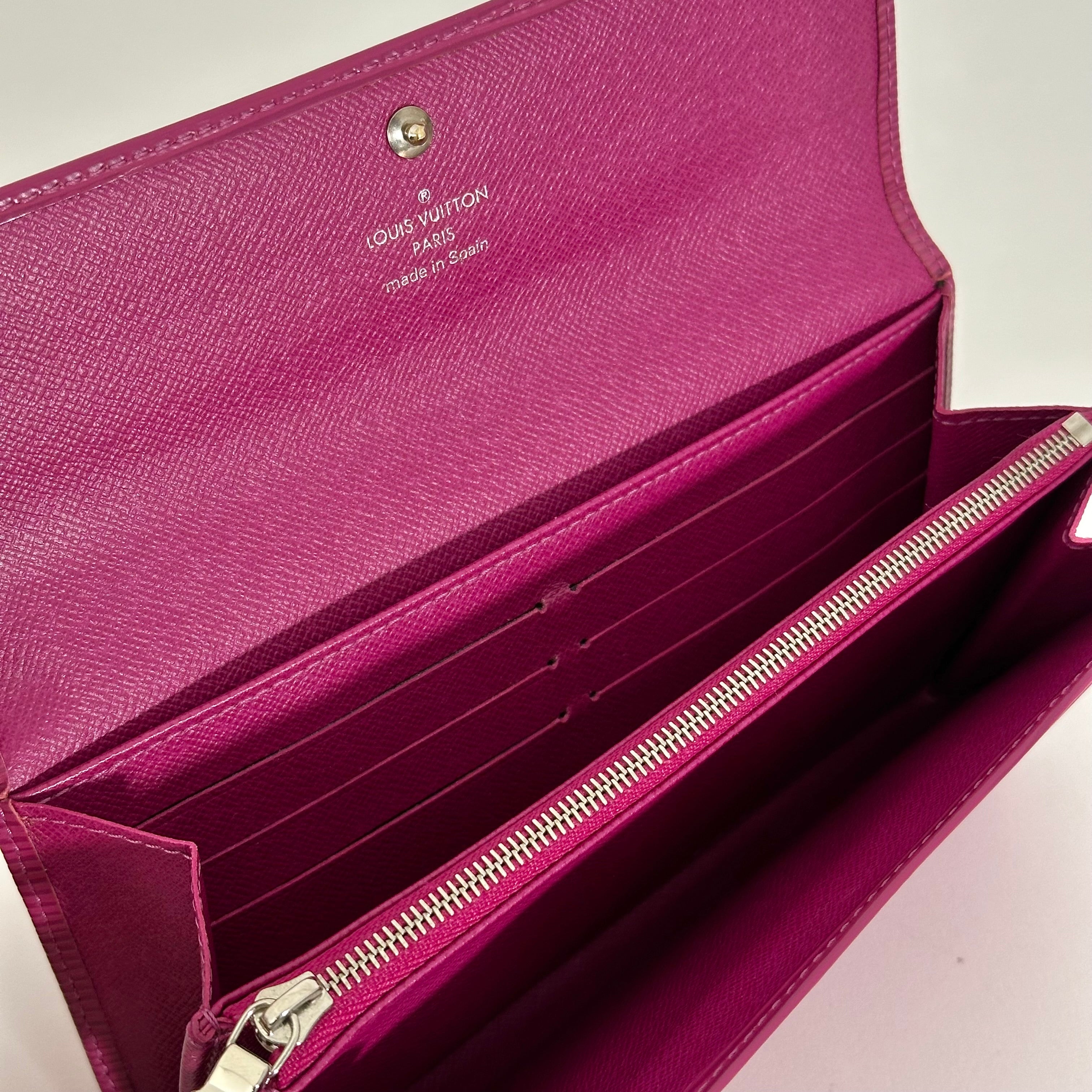 Pink Epi Long Wallet
