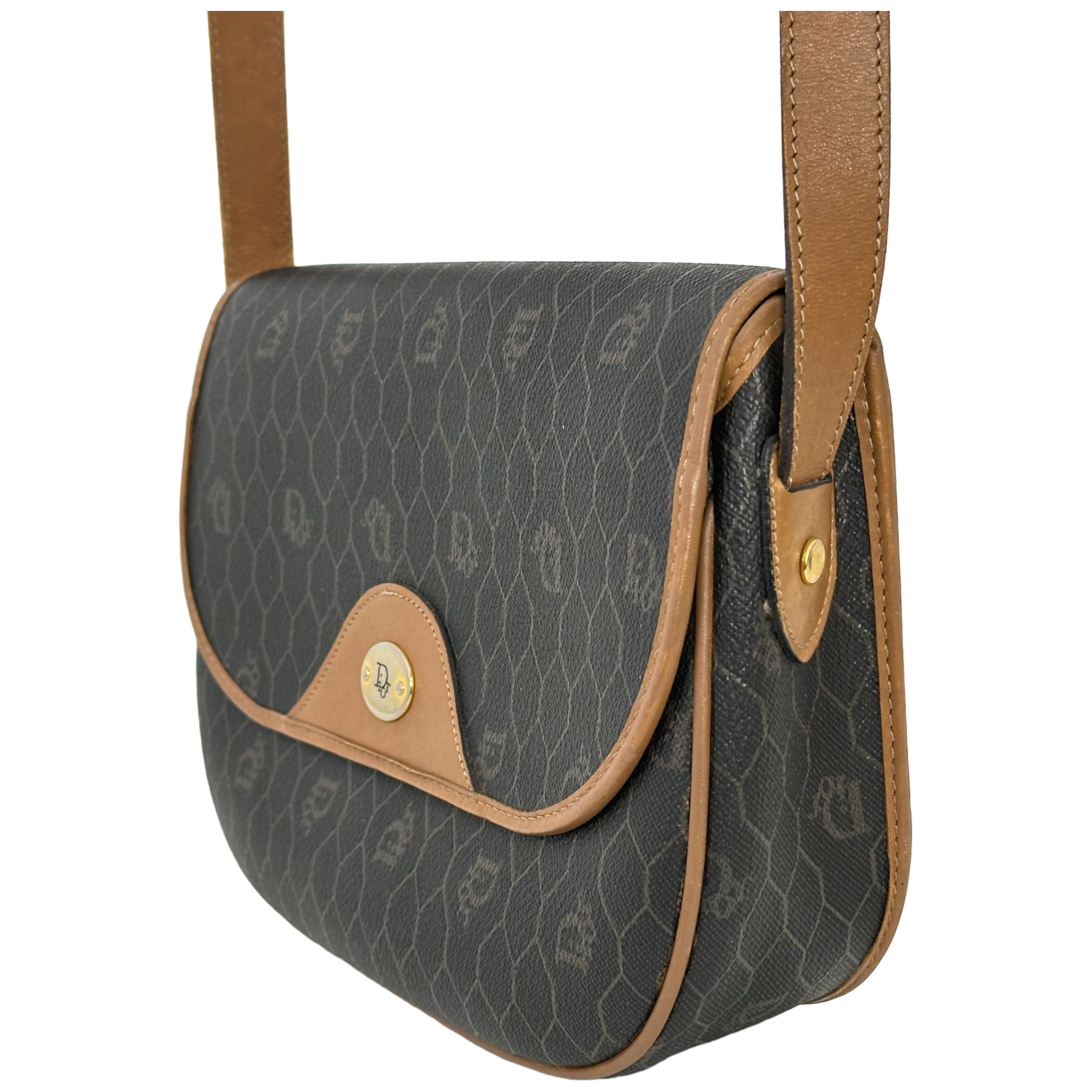 Black Honeycomb Crossbody
