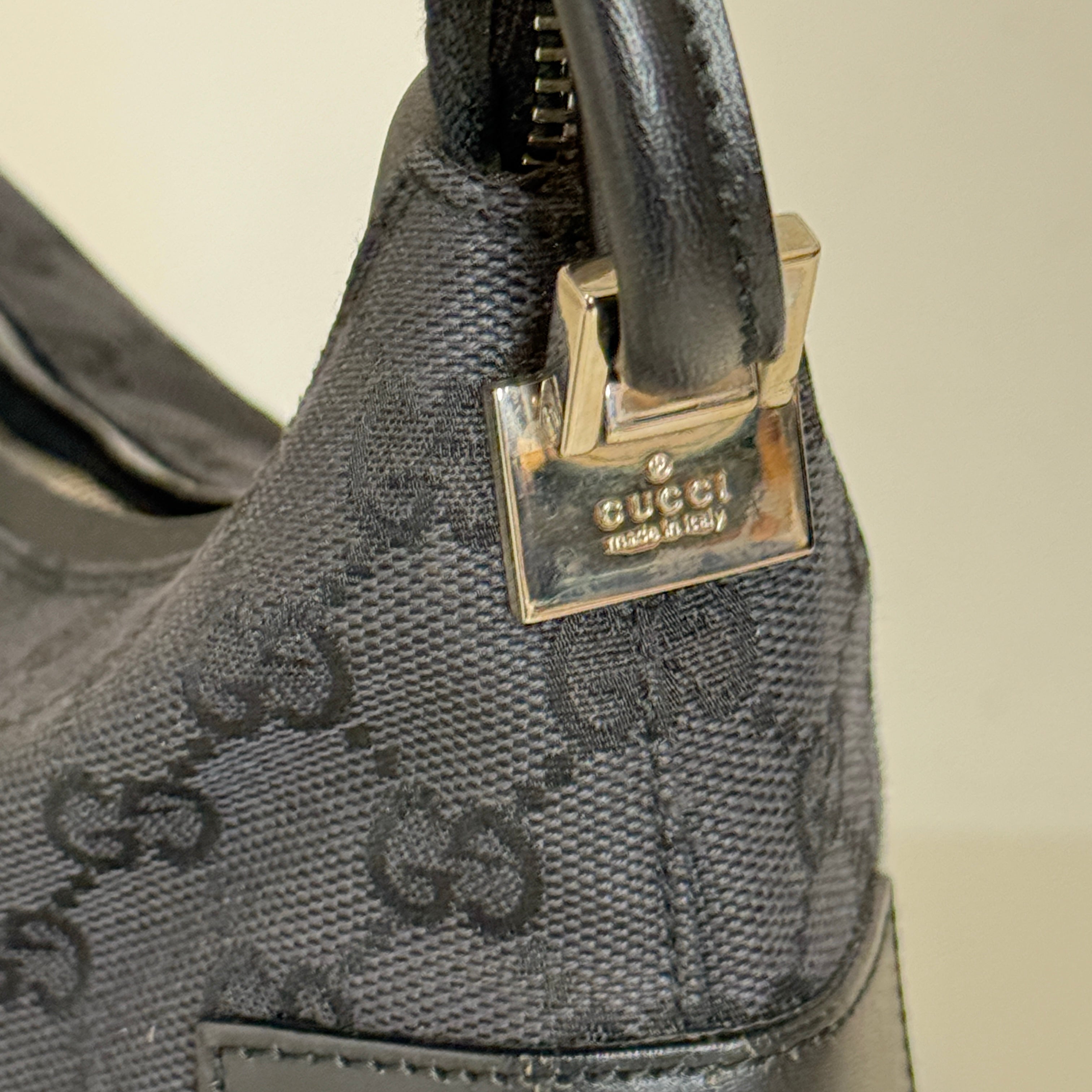 Black GG Shoulder Bag