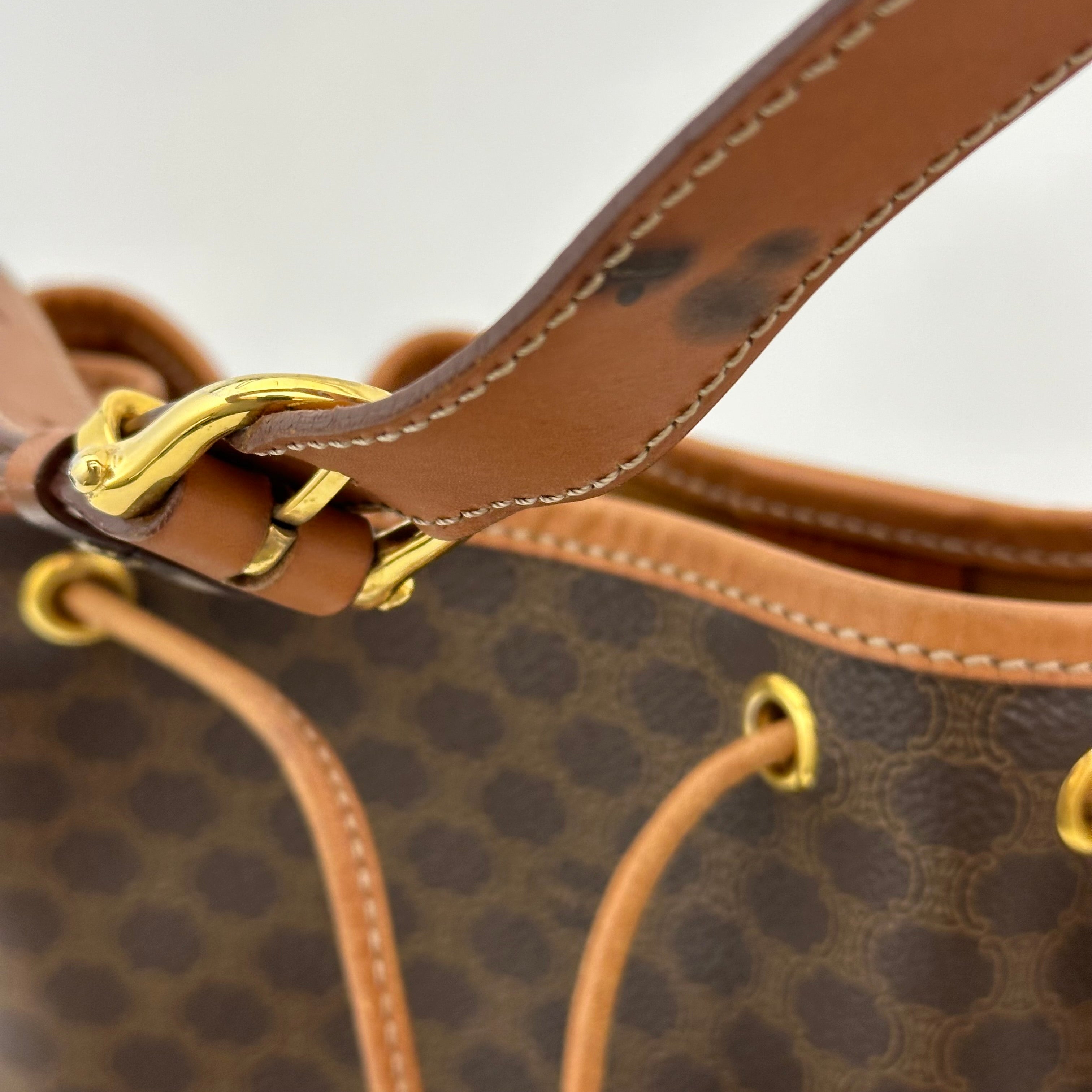 Vintage Macadam Bucket Bag