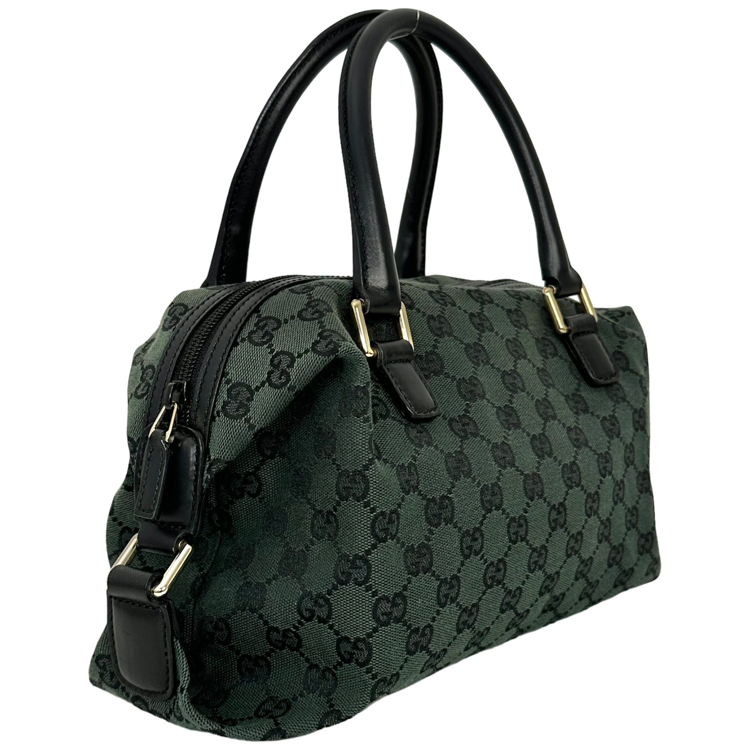 GG Canvas Boston Bag