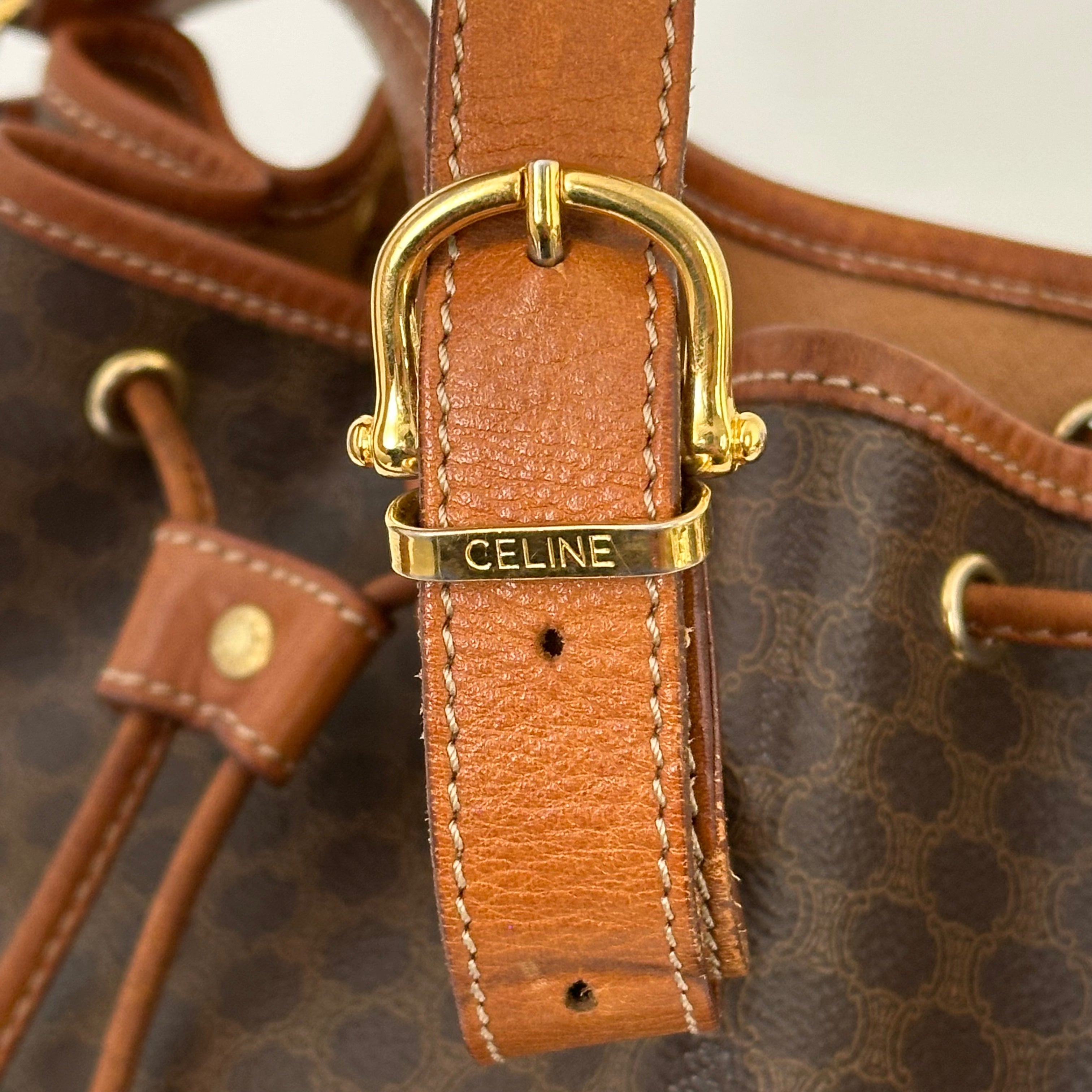 Vintage Macadam Bucket Bag