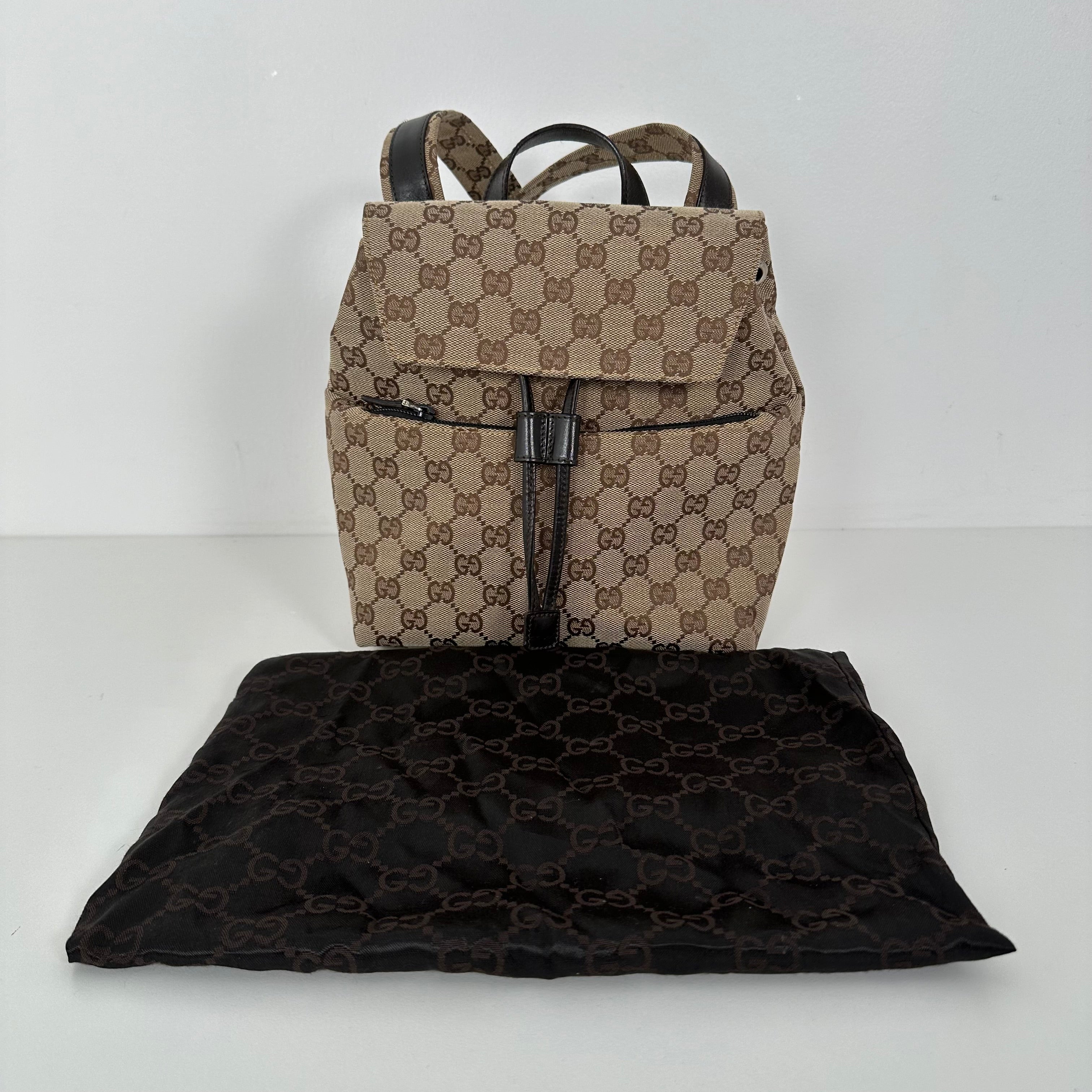 Small GG Web Backpack