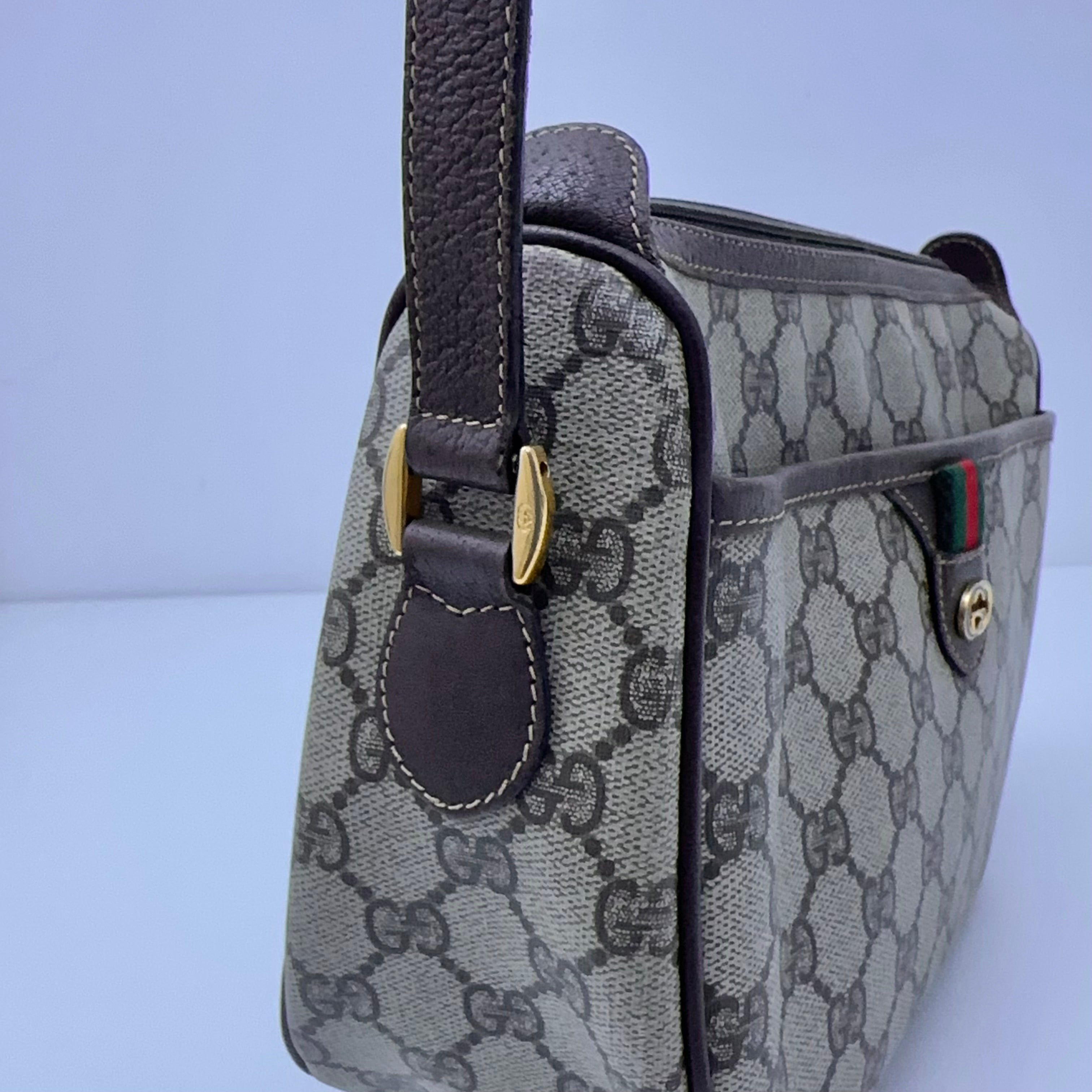 Gucci Vintage GG Web Crossbody
